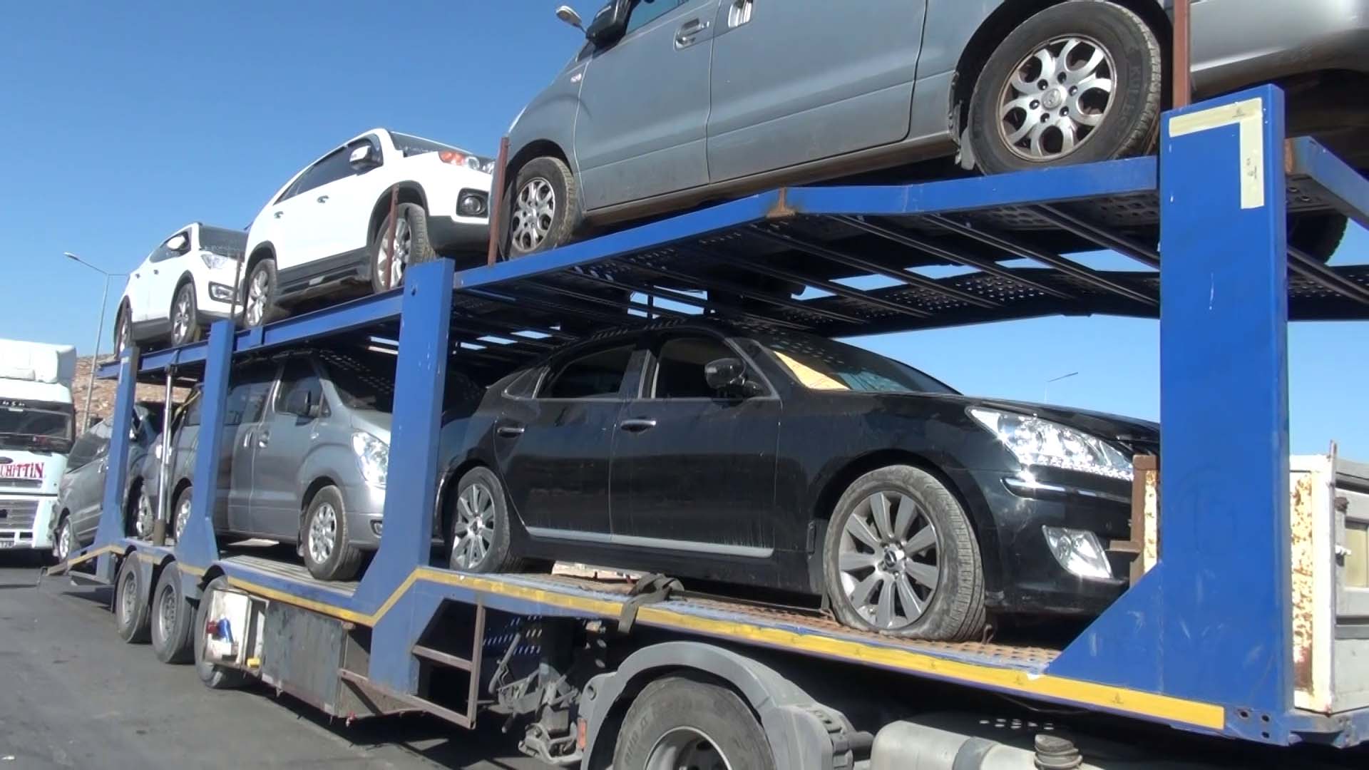 Güney Kore araç transit Suriye