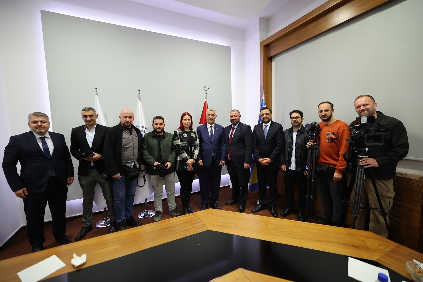 Bakan Ömer Bolat Bosna Hersek görüşmesi