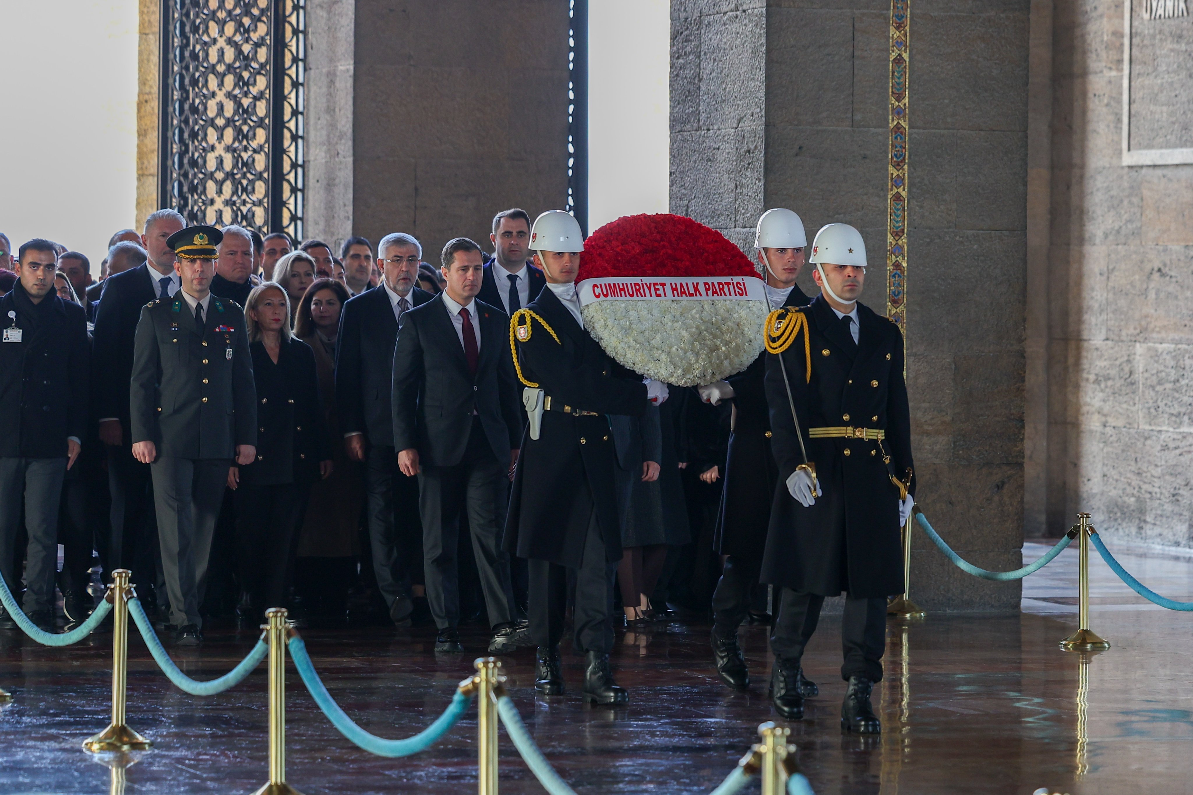 CHP Anıtkabir Ziyareti