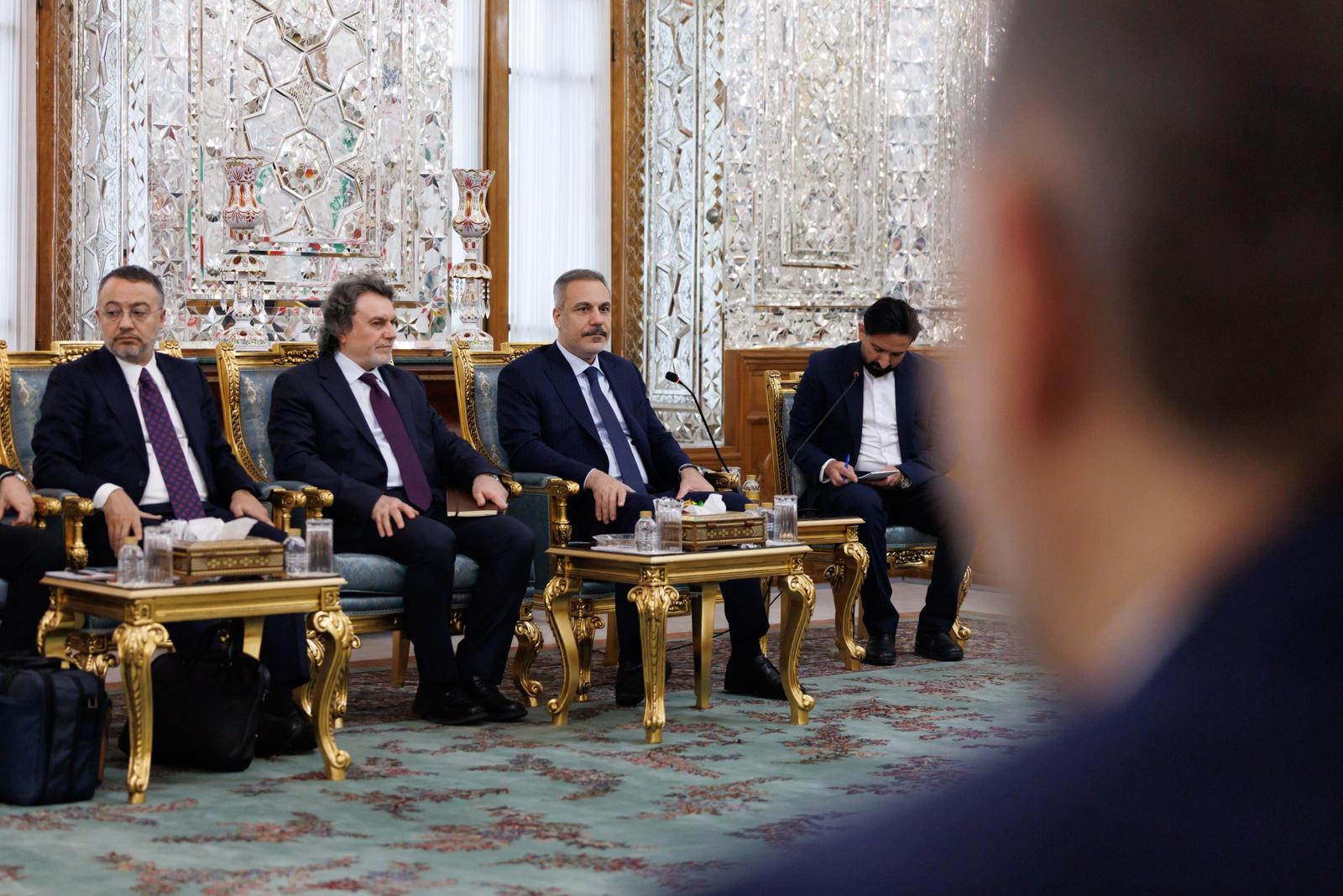 Hakan Fidan Galibaf görüşmesi