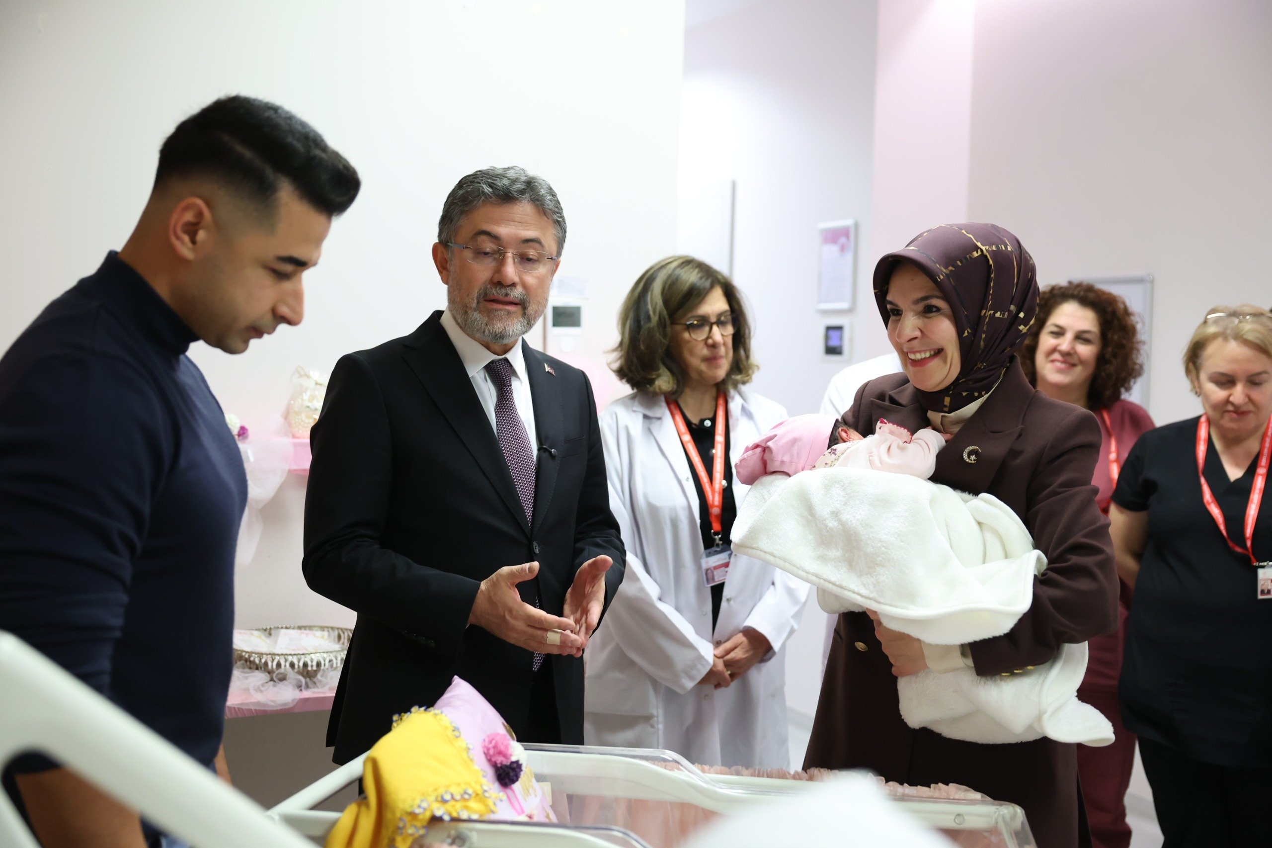 Bakan Göktaş ve Yumaklı fidan dikimi