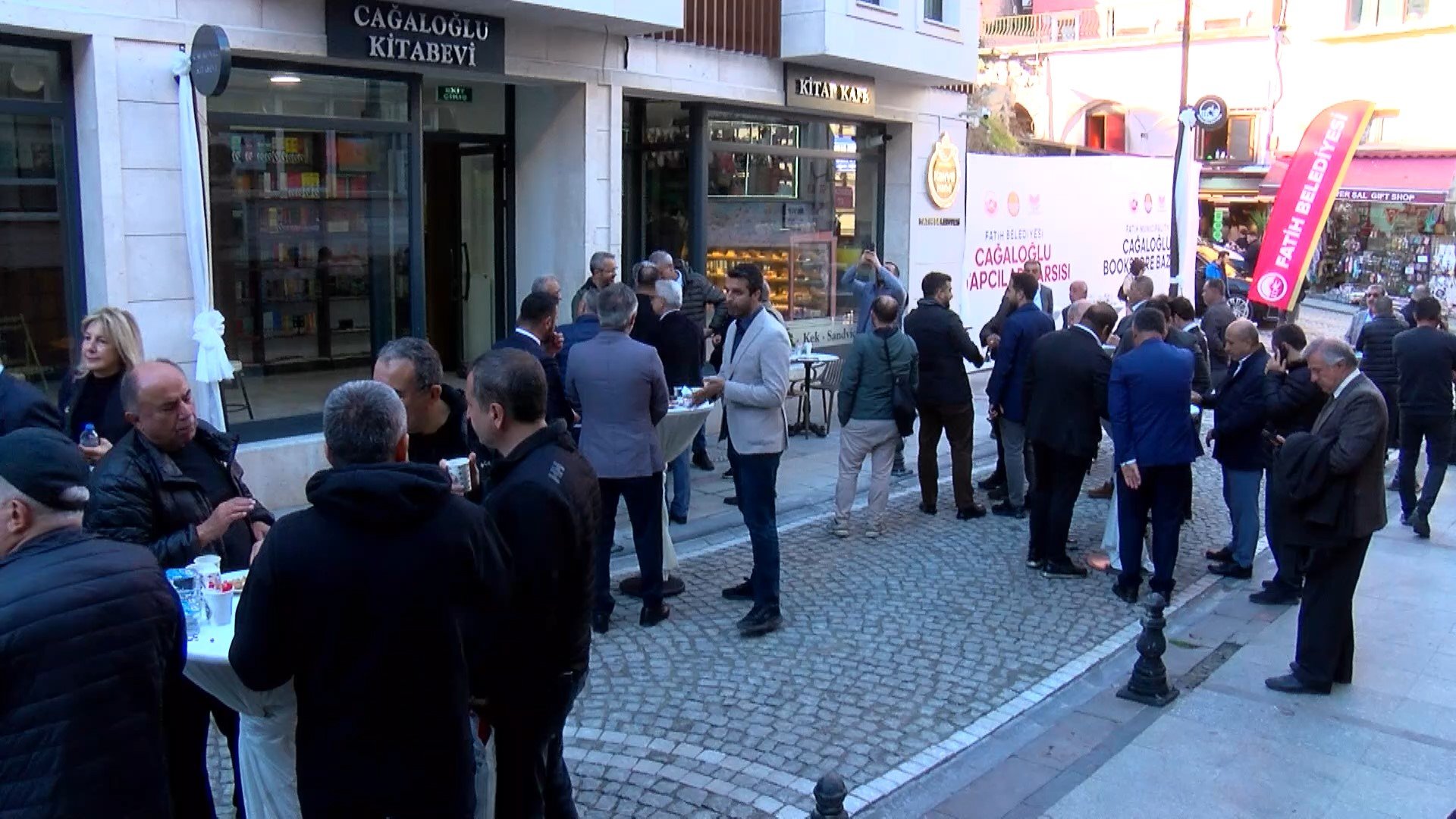 Cağaloğlu Kitapçılar Sokağı Açılışı