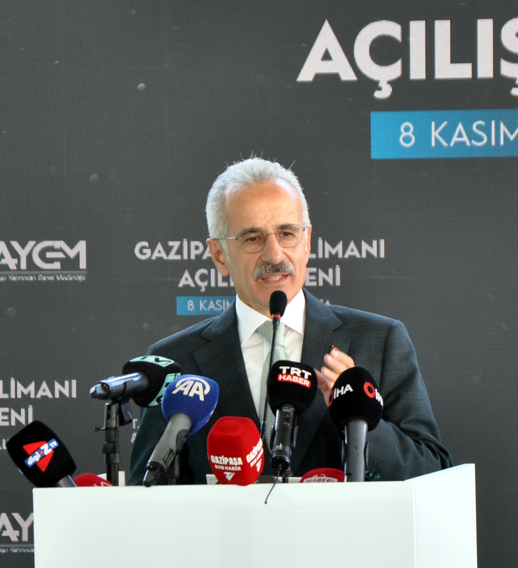 Abdulkadir Uraloğlu Gazipaşa Yat Limanı Açılışı