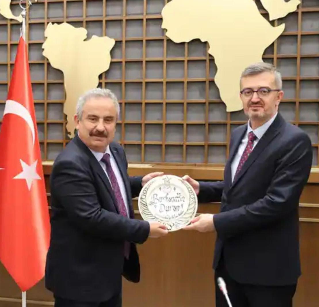 Burhanettin Duran TBF Ziyareti