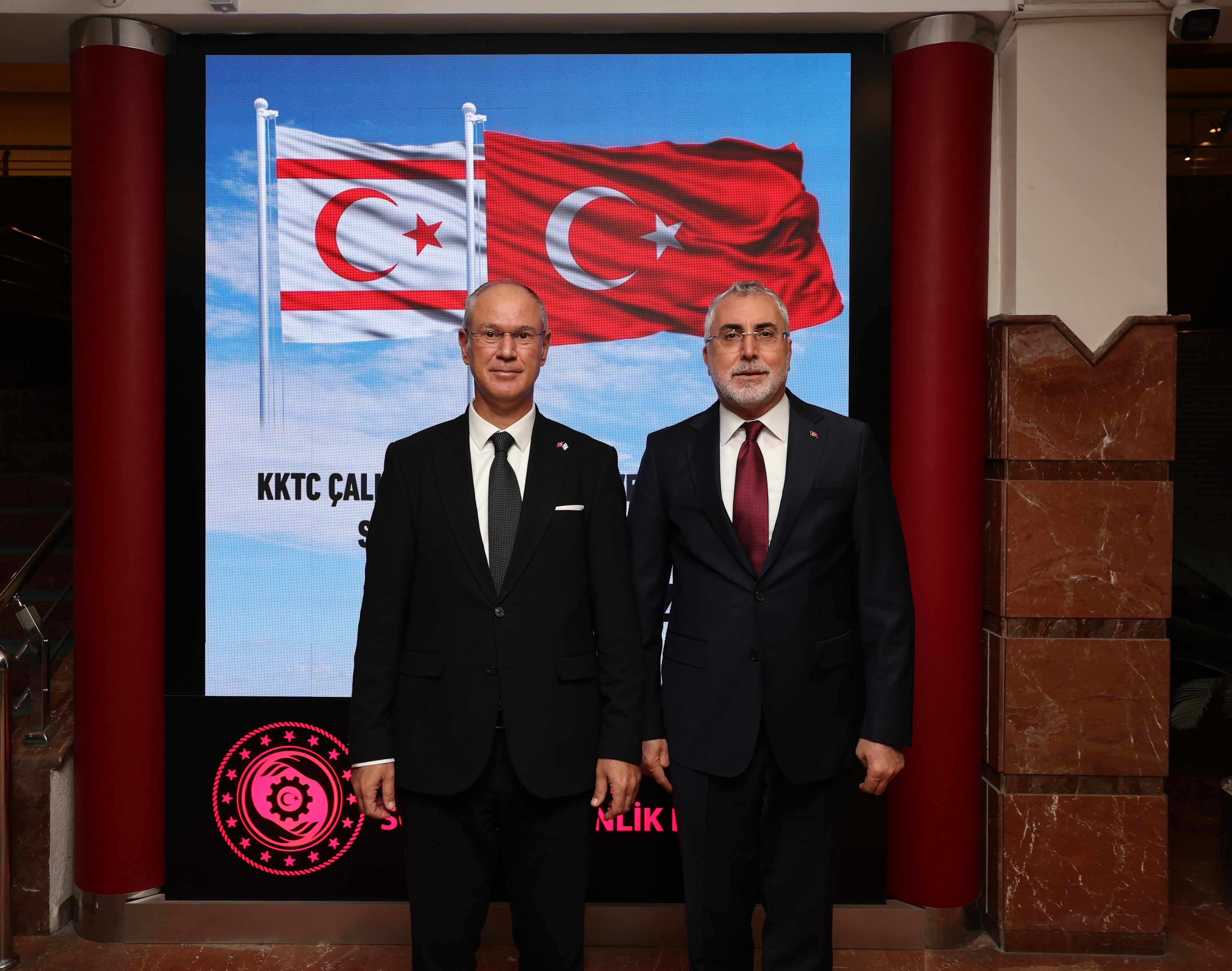 Vedat Işıkhan KKTC Bakanı Oğuzhan Hasipoğlu