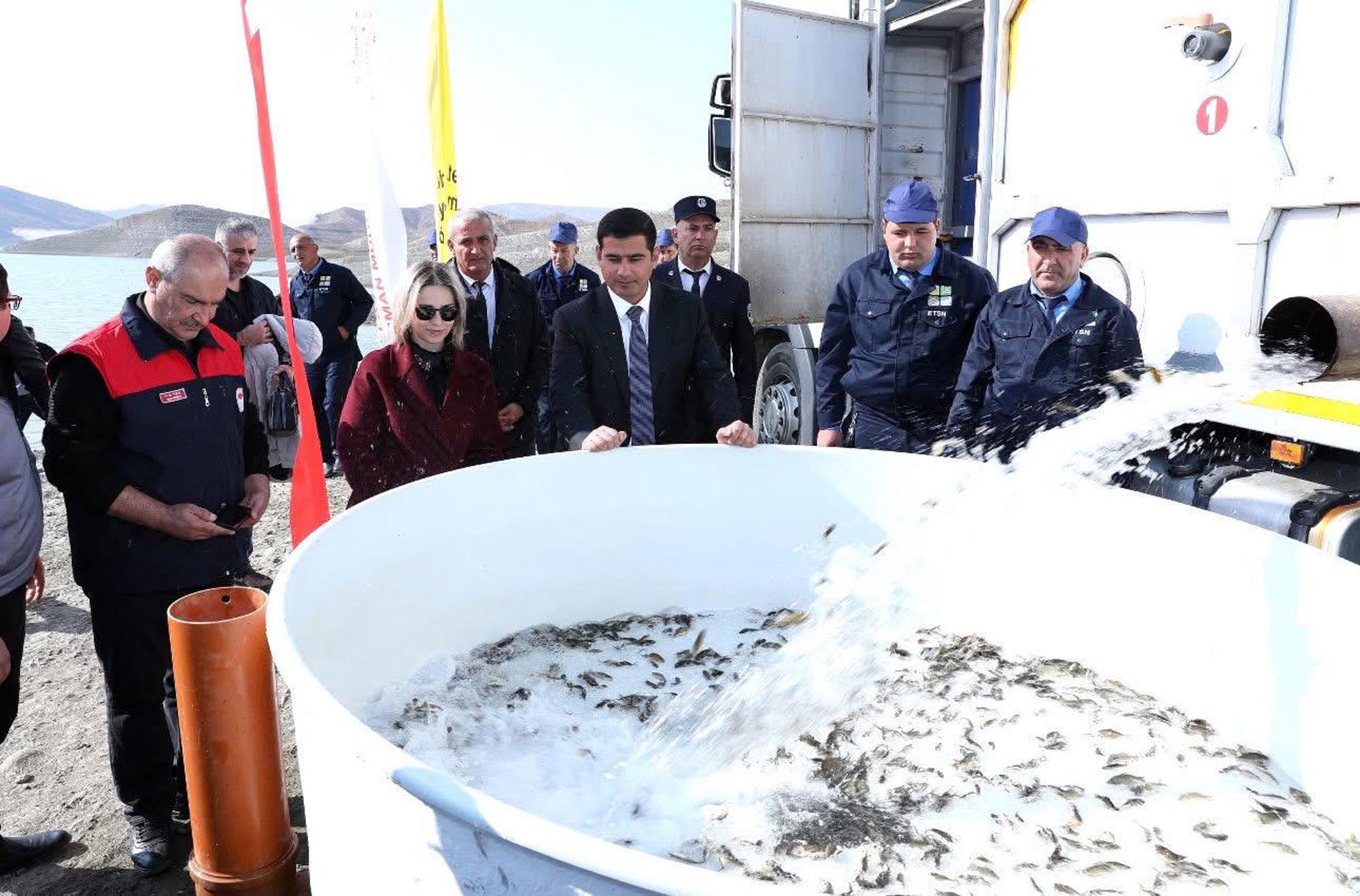 Tarım ve Orman Bakanlığı Nahçıvan sazan balığı hibe