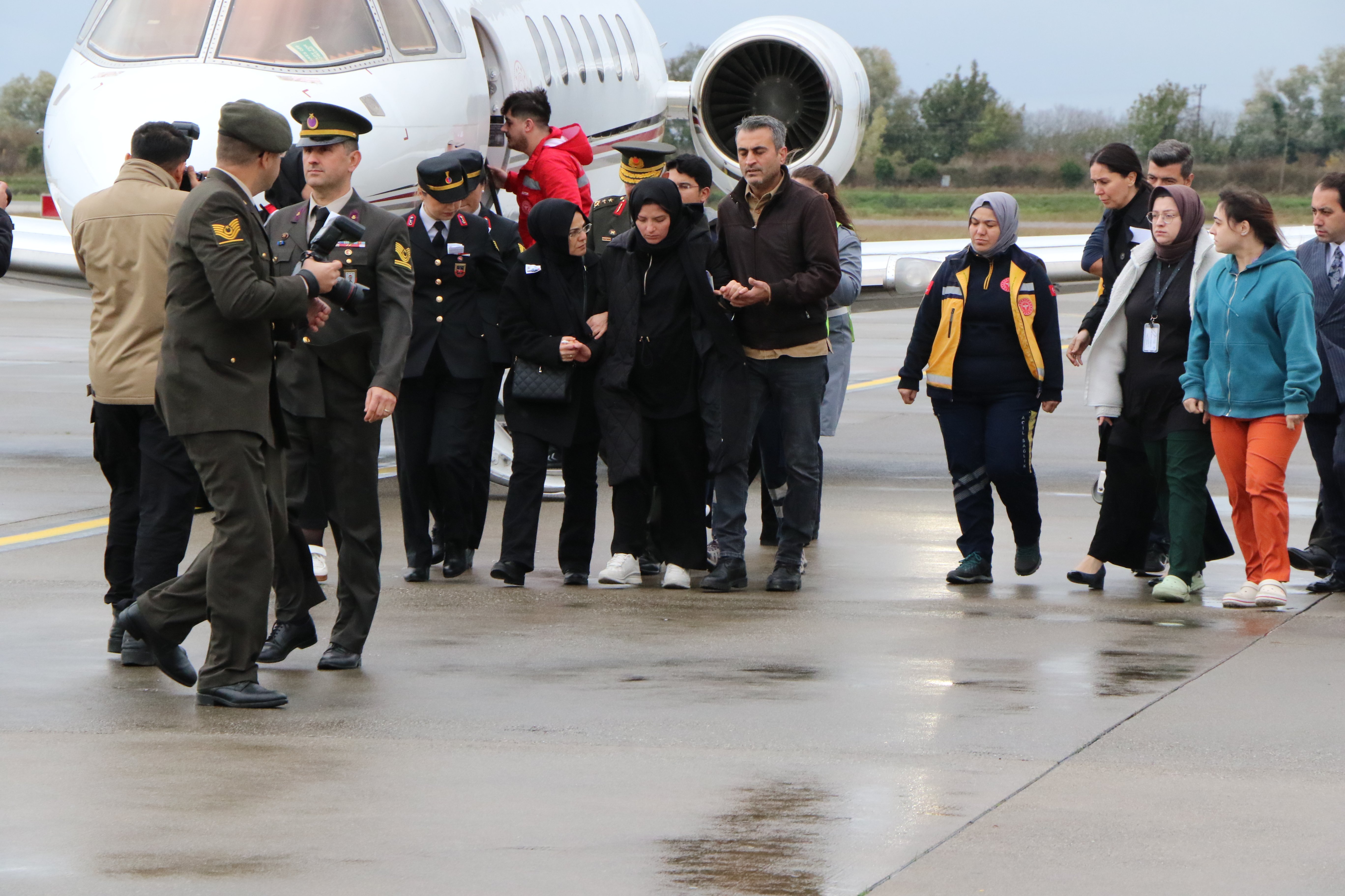 Şehit cenazesi karşılama töreni