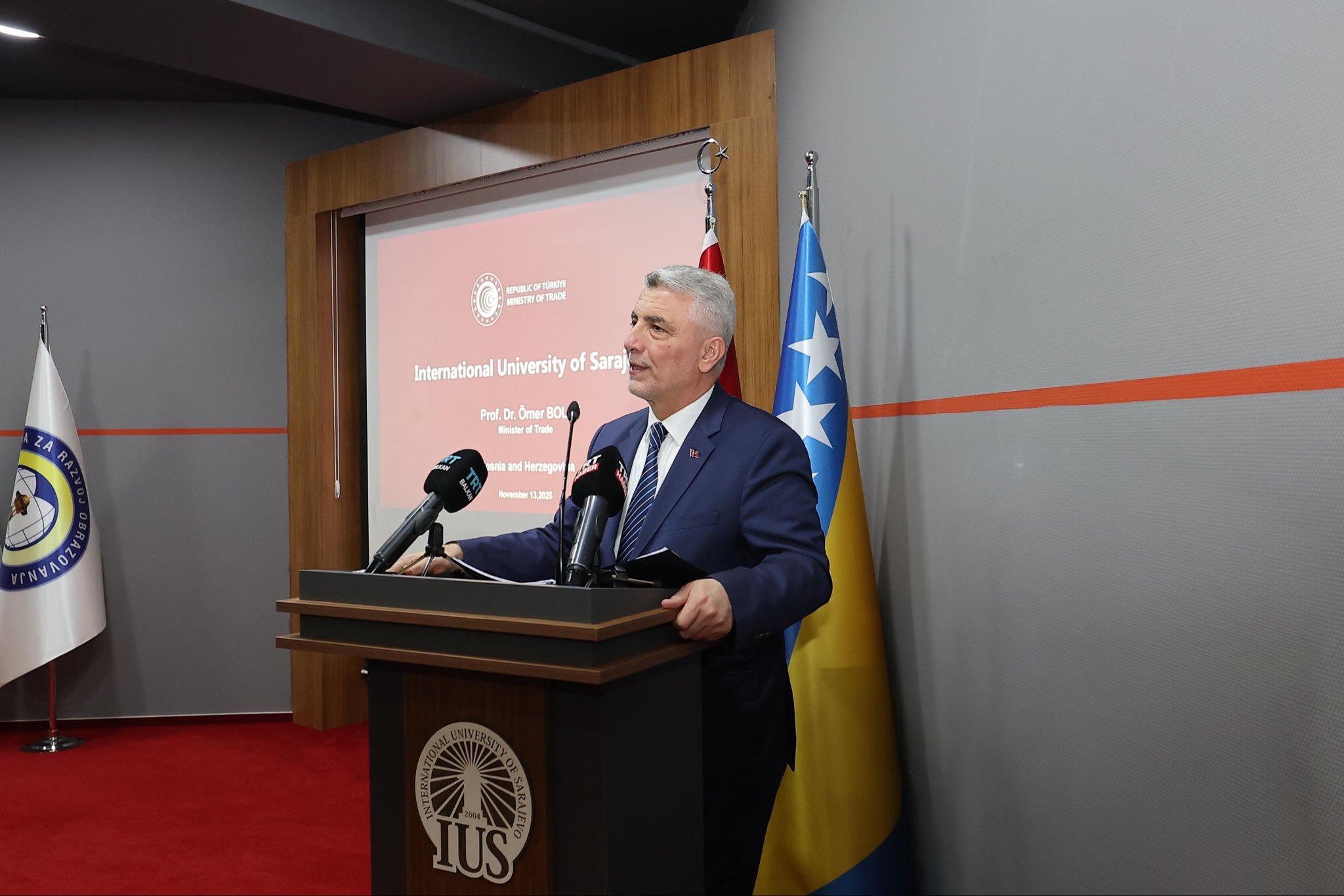 Ticaret Bakanı Ömer Bolat Bosna Hersek ziyareti