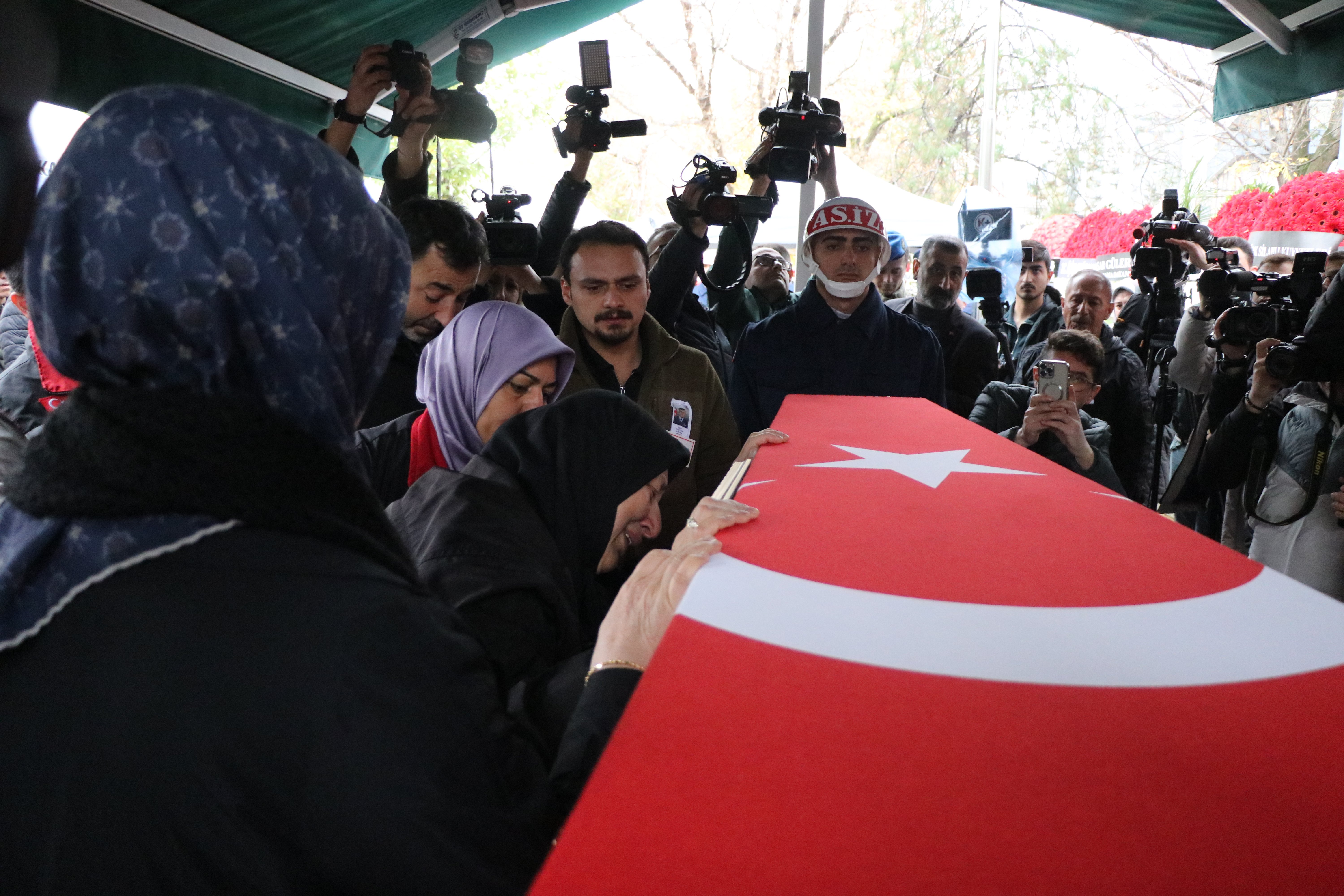 Şehit ailesi taziyeleri