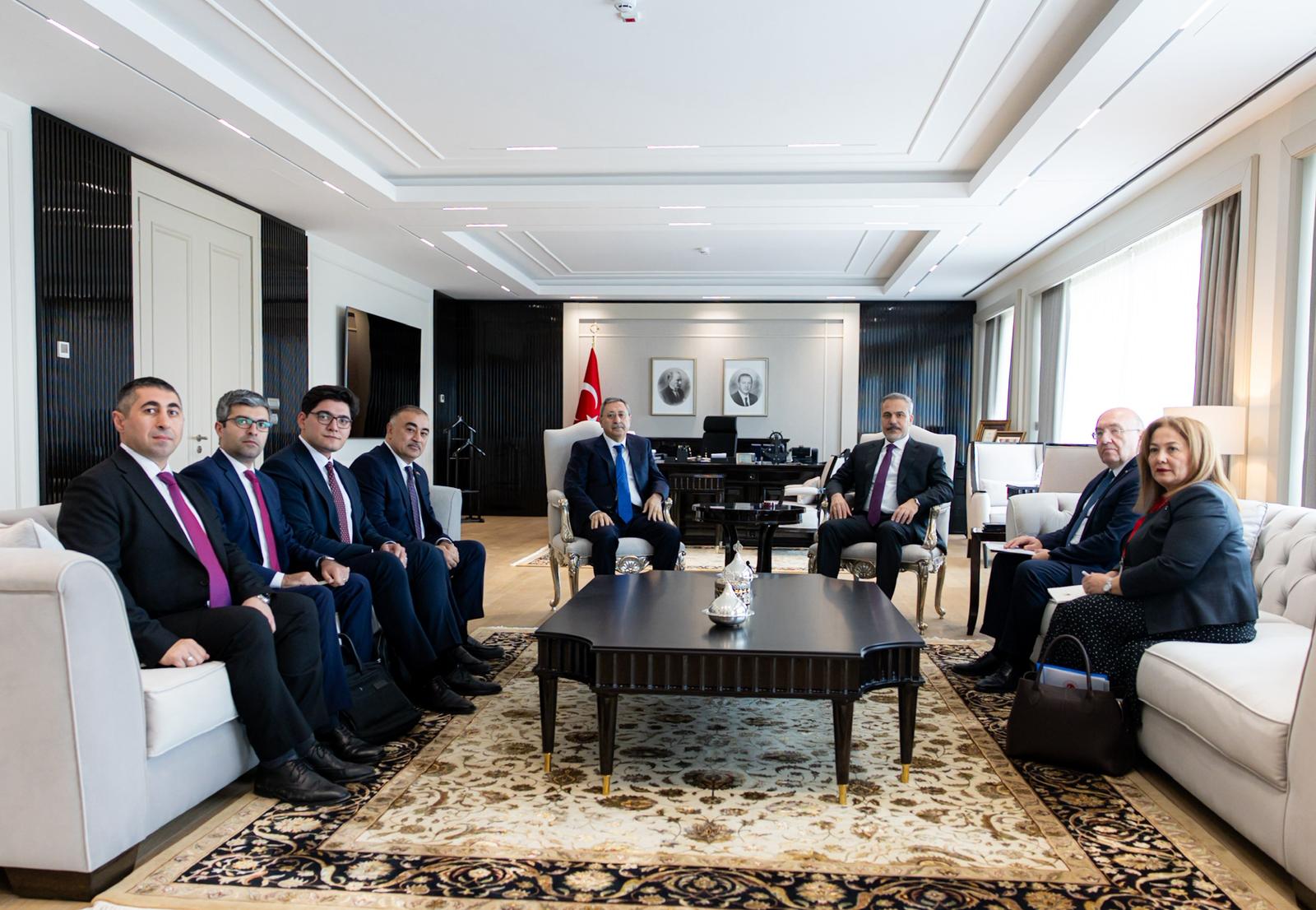 Hakan Fidan Halef Halefov görüşmesi