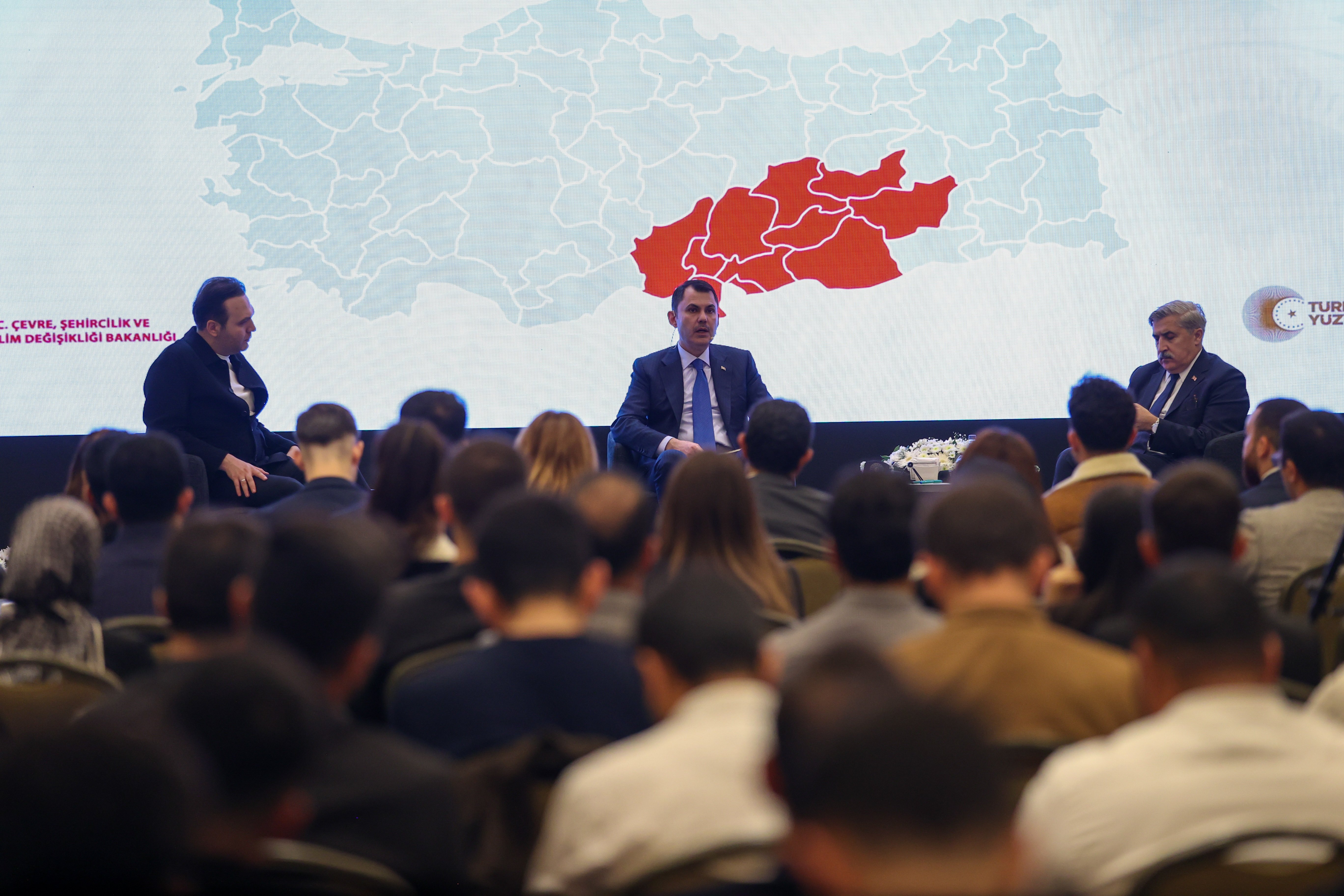 Murat Kurum deprem bölgesi inşaat çalışmaları