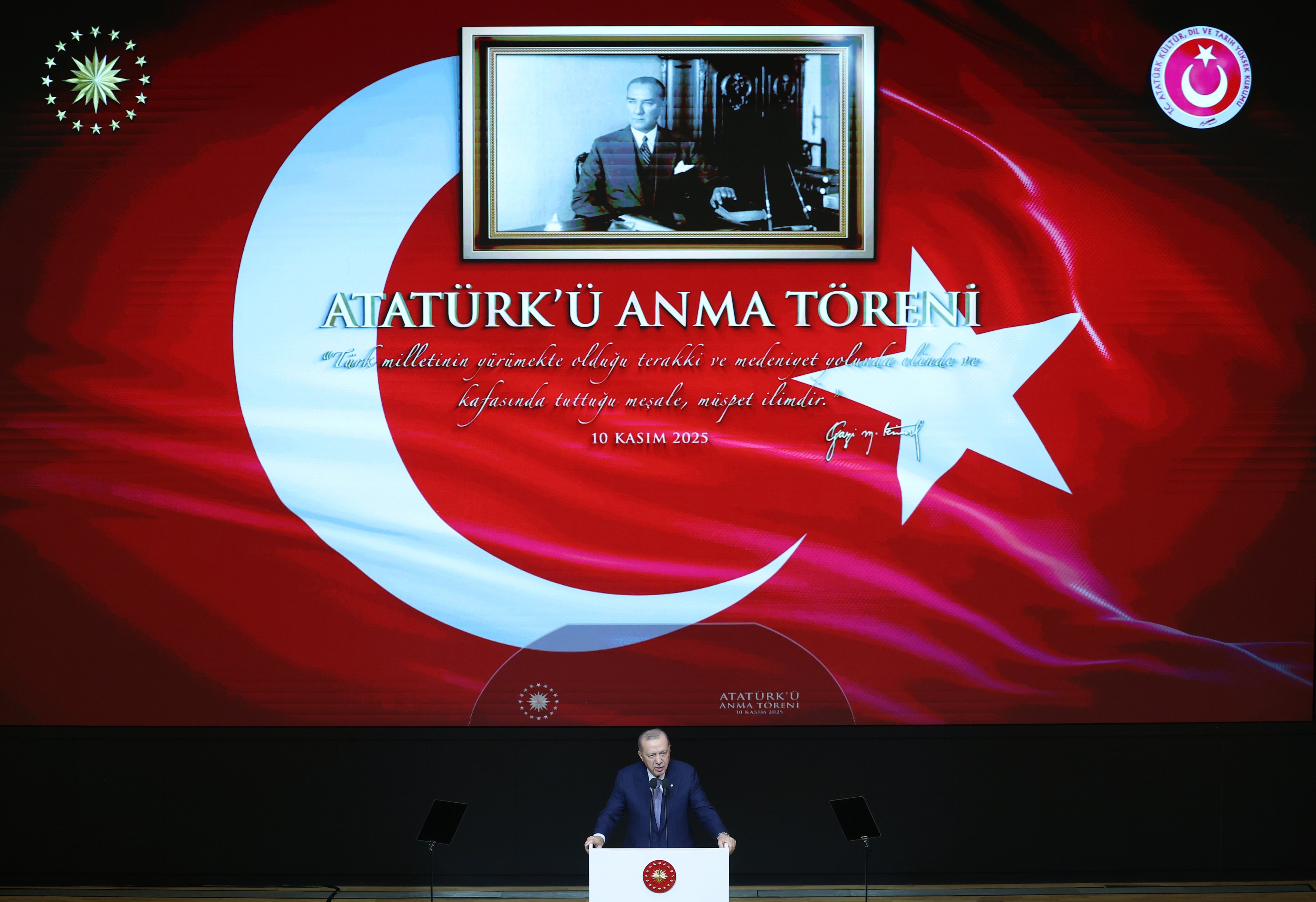 Atatürk anma töreni