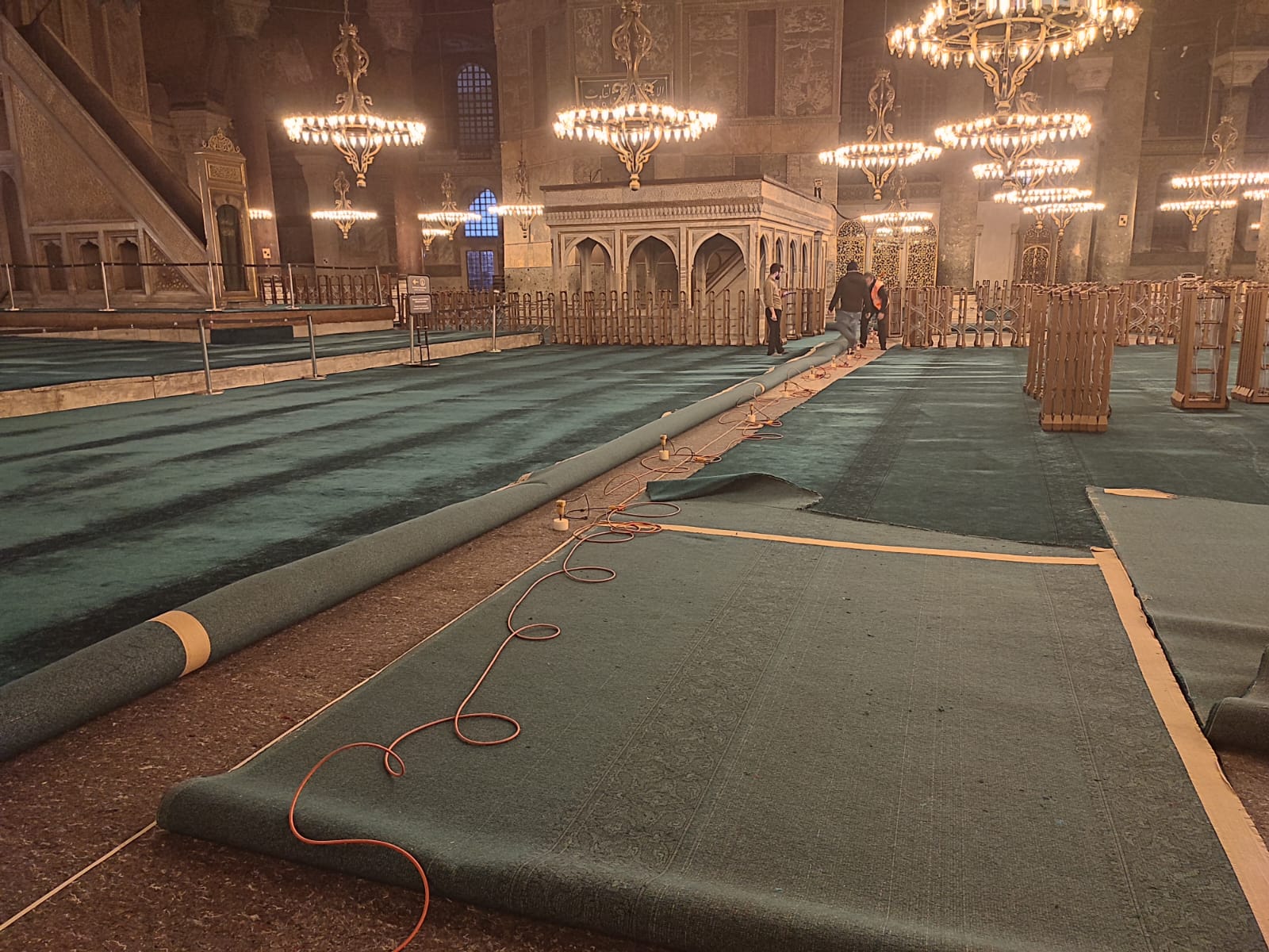 Ayasofya Restorasyon Çalışmaları