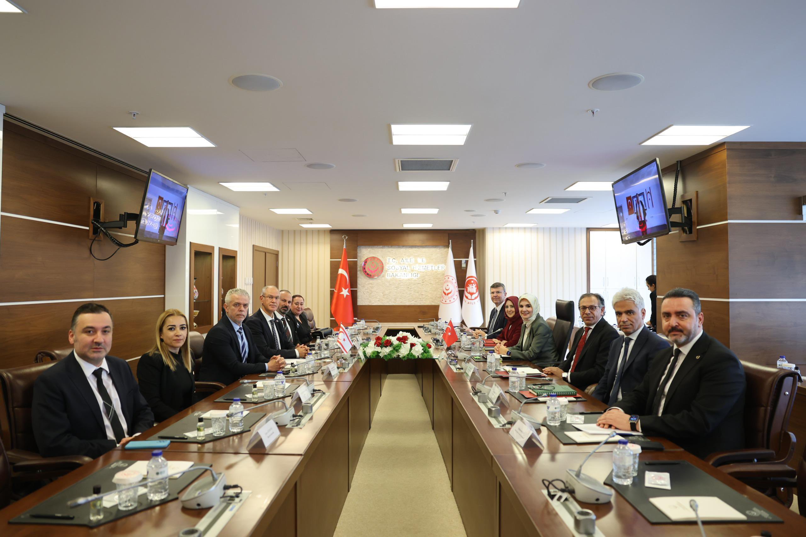 Bakan Göktaş KKTC sosyal reform iş birliği