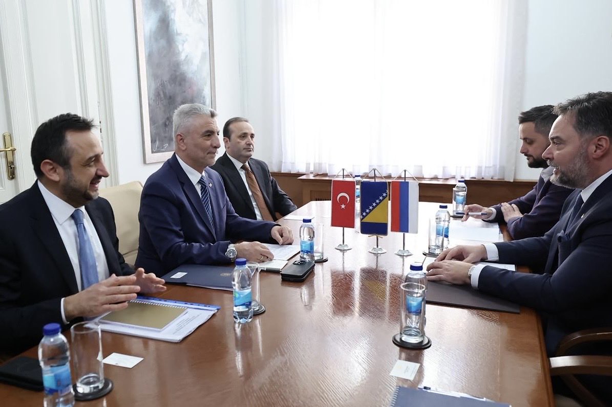 Ticaret Bakanı Ömer Bolat Bosna Hersek görüşme