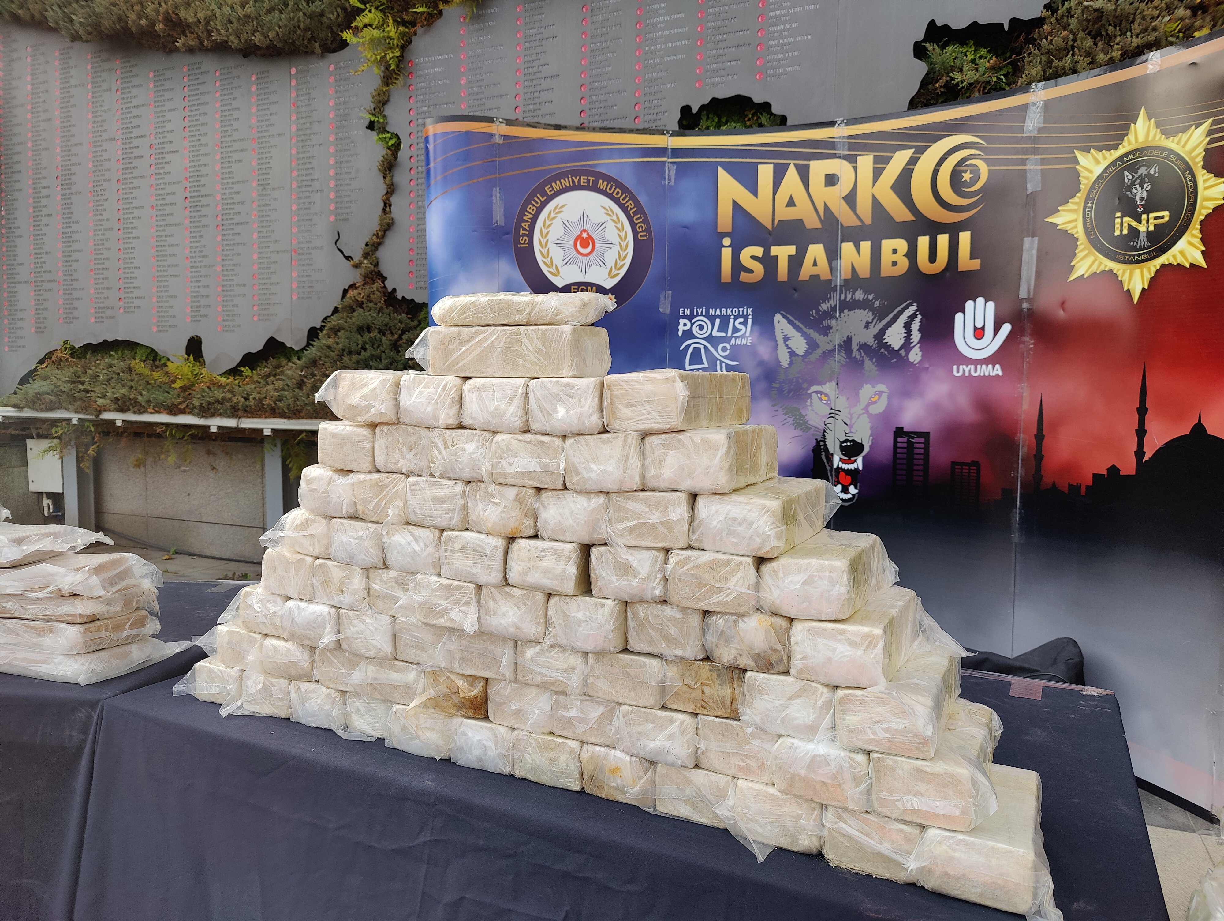 Ele geçirilen uyuşturucu maddeler