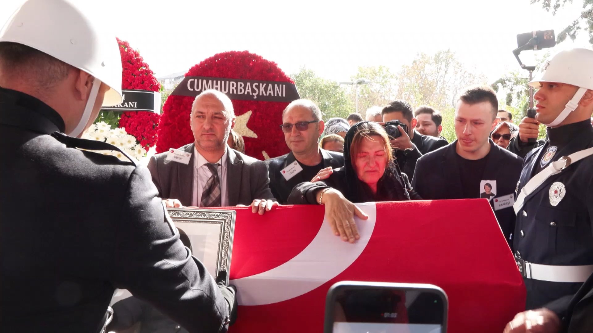 Şehit Pilot Hasan Bahar Cenaze Töreni