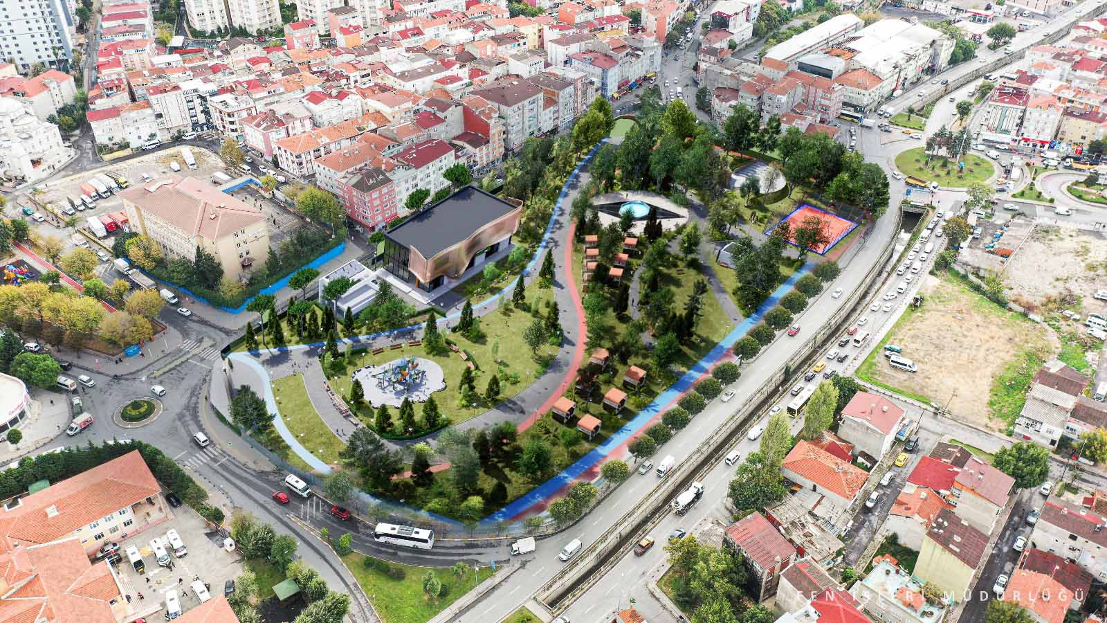 Bağcılar Mahalle Bahçesi Çalışmaları