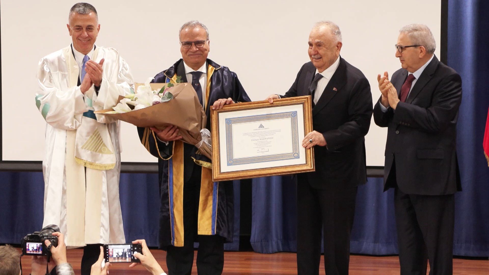 Giorgio Marrapodi fahri doktora töreni