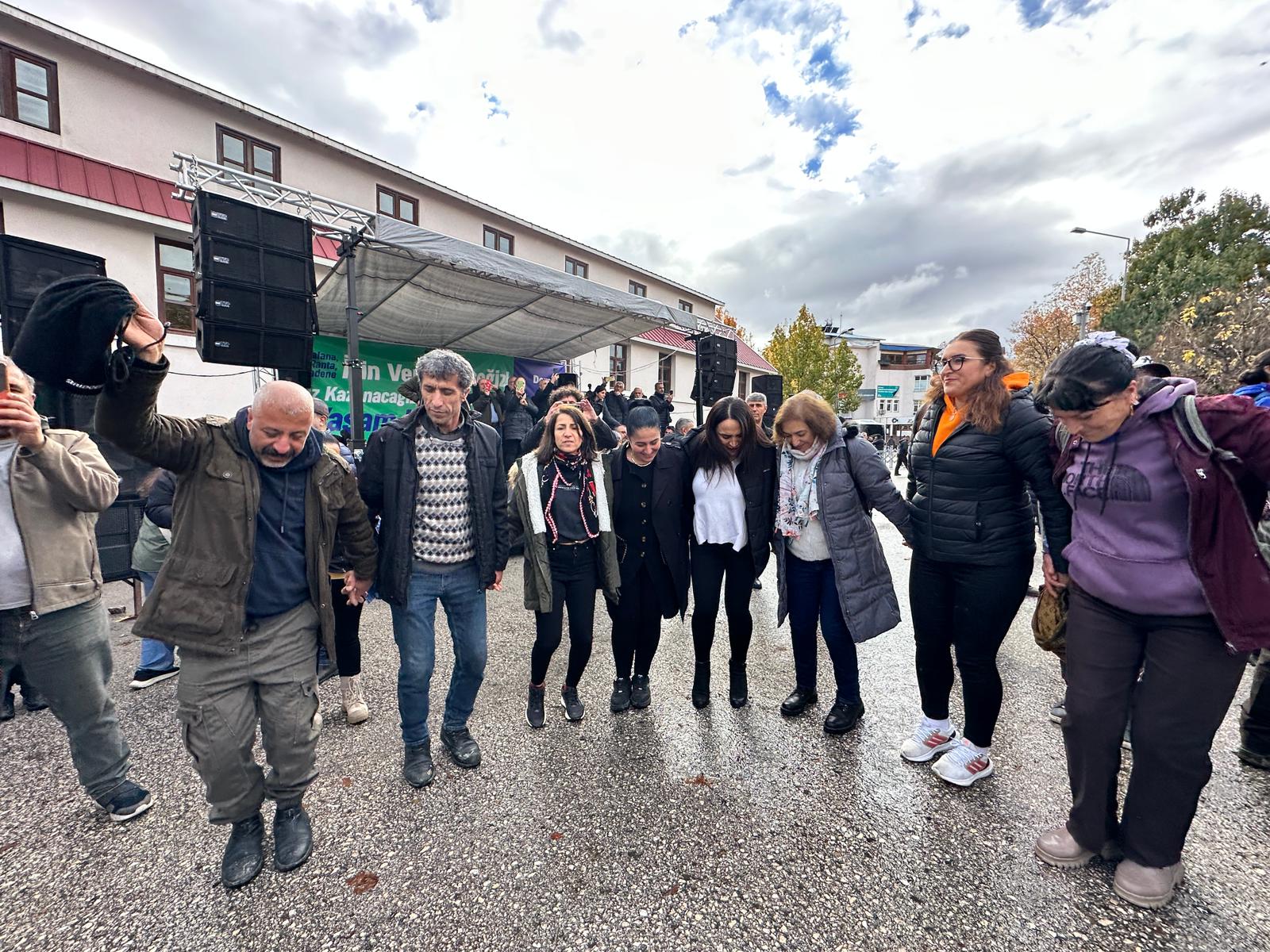 Tülay Hatimoğulları Tunceli yürüyüşü