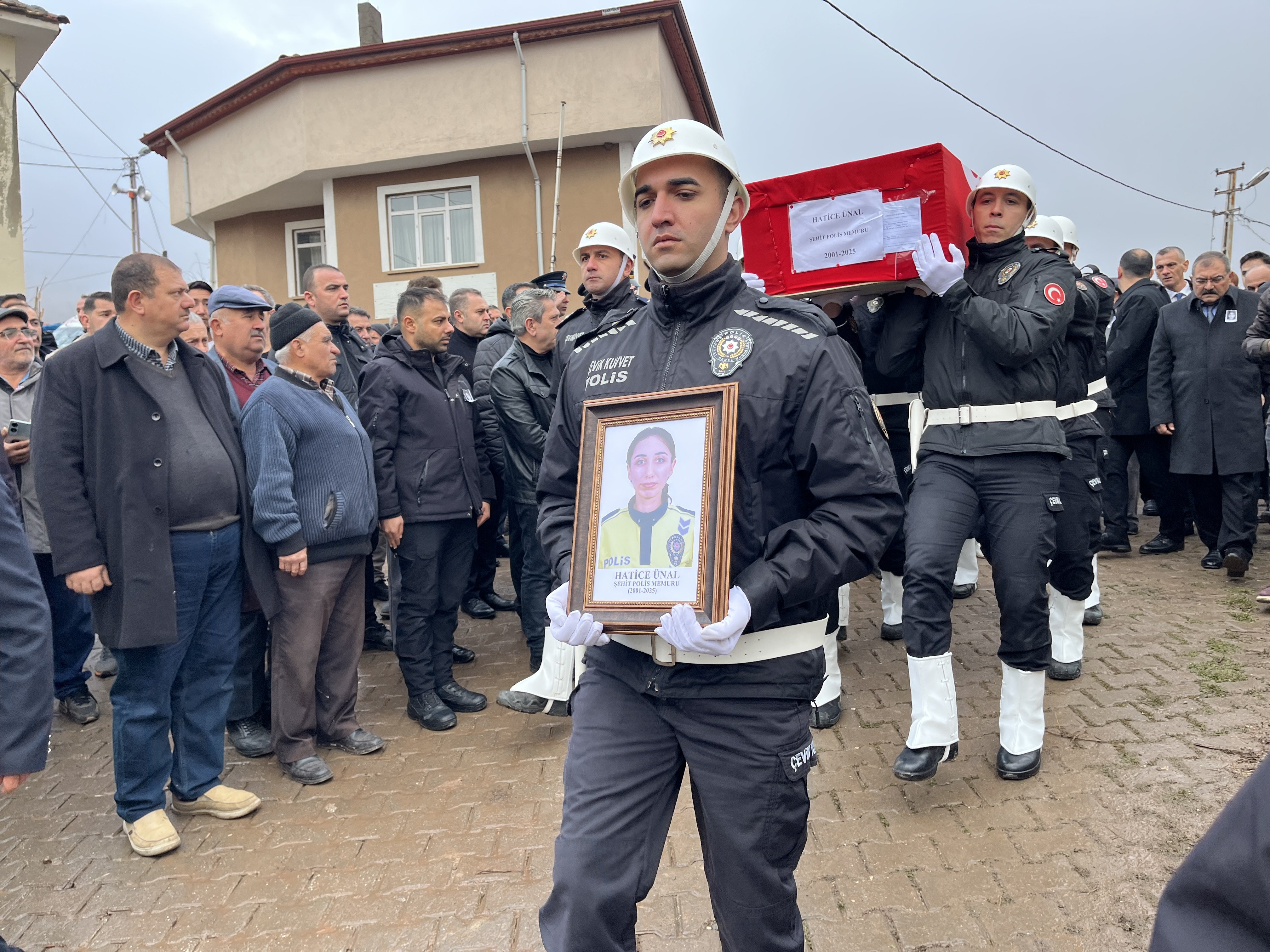 Şehit Hatice Ünal Defin Töreni