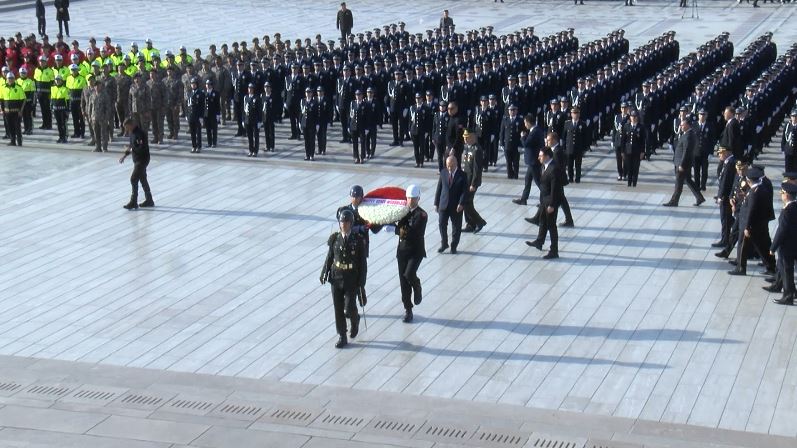 Emniyet Genel Müdürü Mahmut Demirtaş Anıtkabir ziyareti