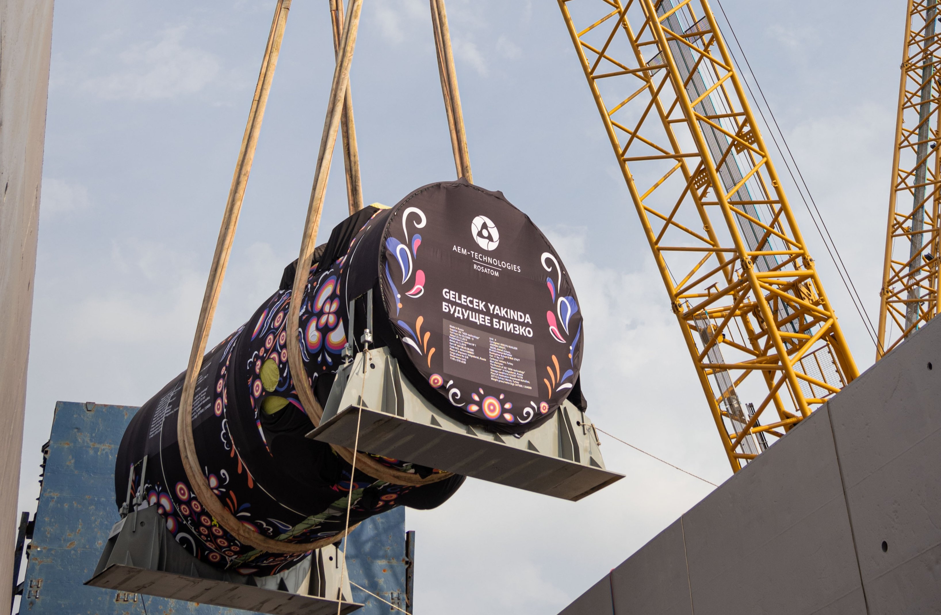 Reaktör basınç kabı depolama