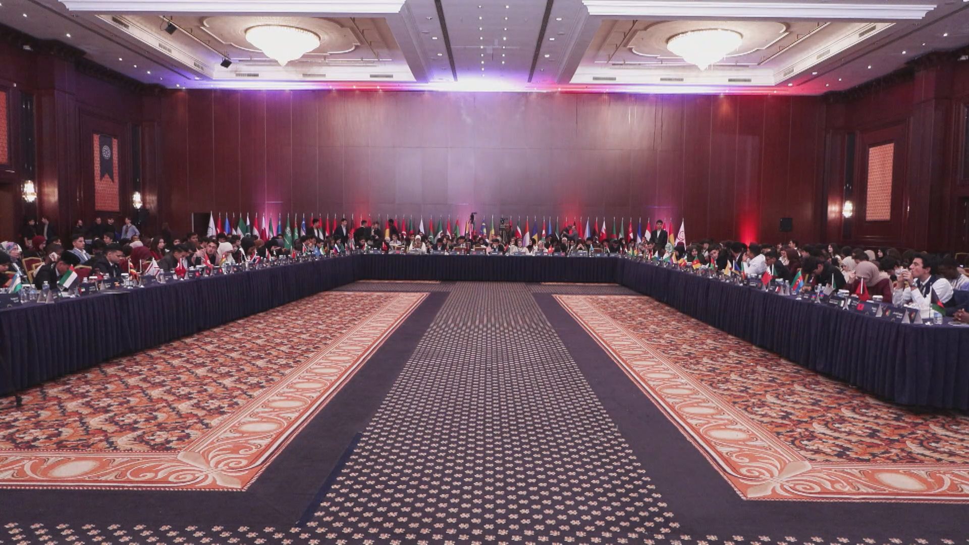 Model İslam İşbirliği Zirvesi Oturumu