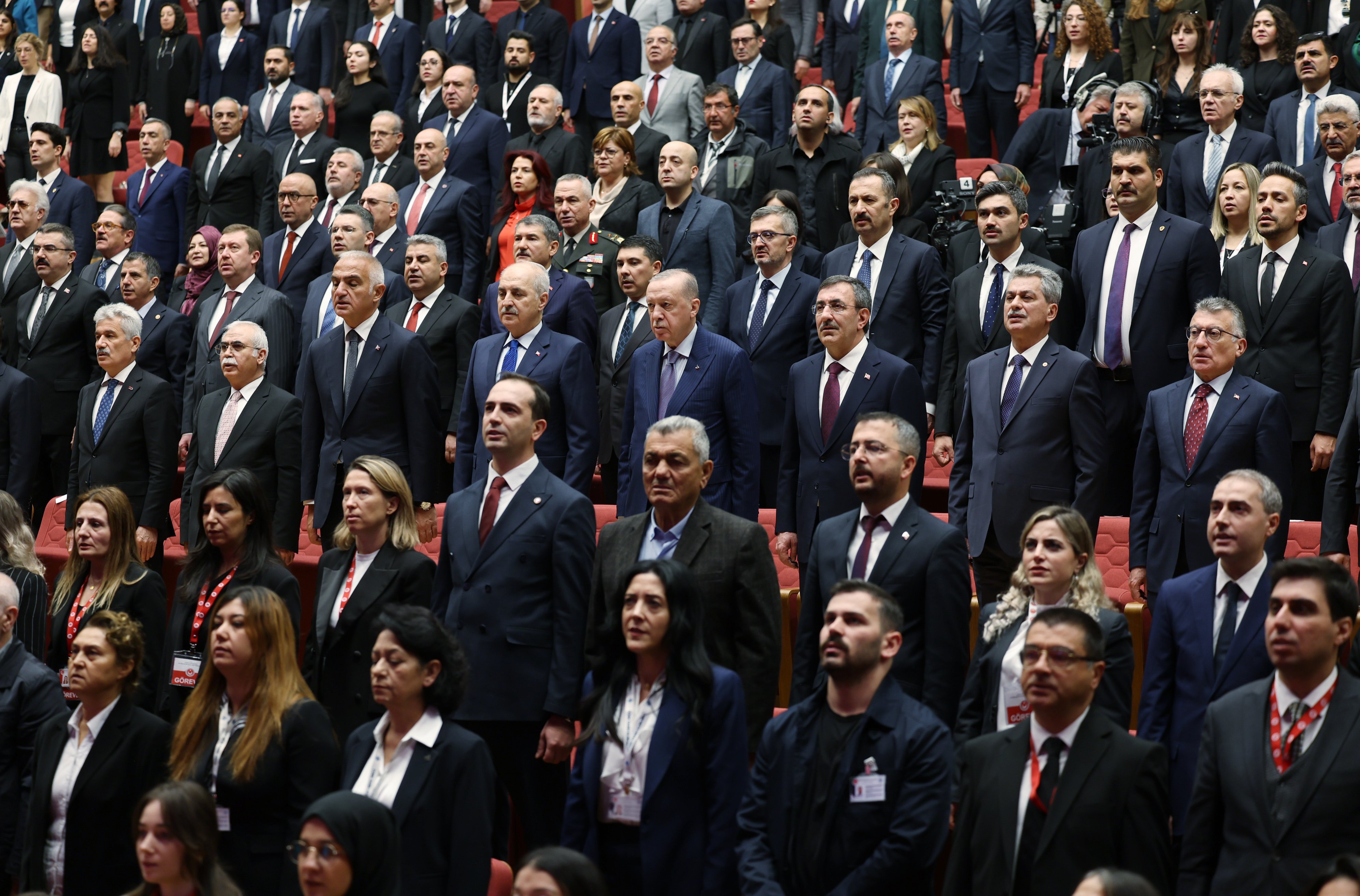 Cumhurbaşkanı Erdoğan Atatürk anma töreni