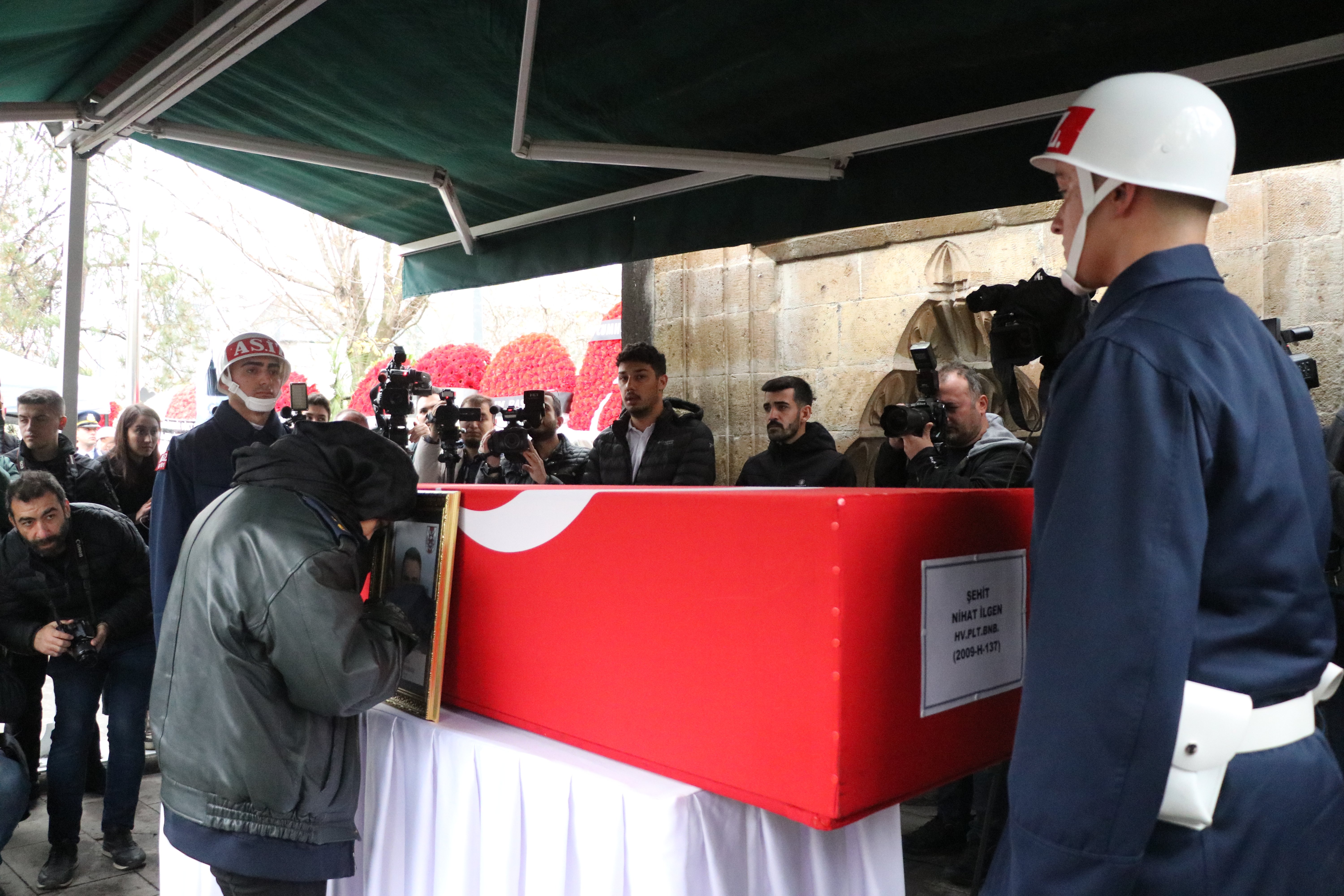 Şehit Pilot Binbaşı Nihat İlgen cenaze töreni