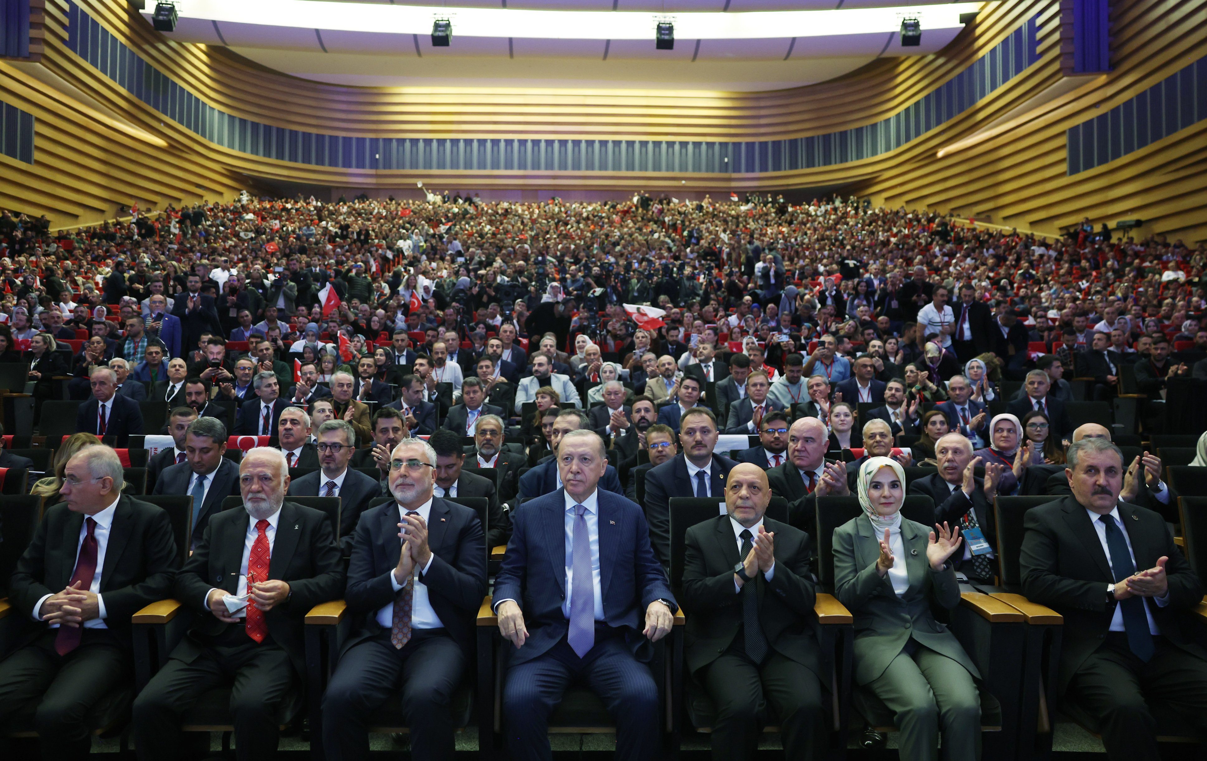 Cumhurbaşkanı Erdoğan sendika temsilcileri