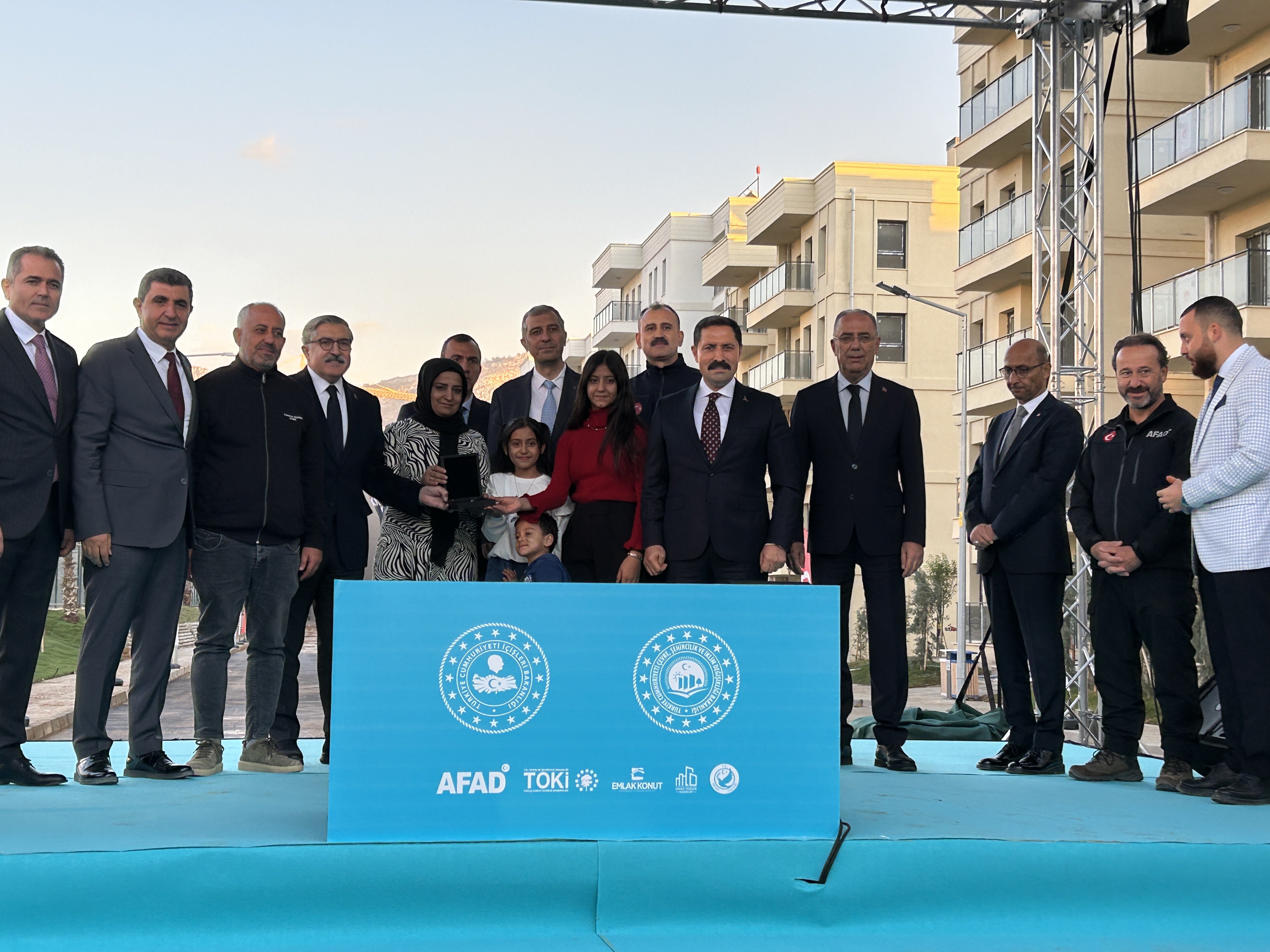 Cumhurbaşkanı Erdoğan Hatay kura töreni