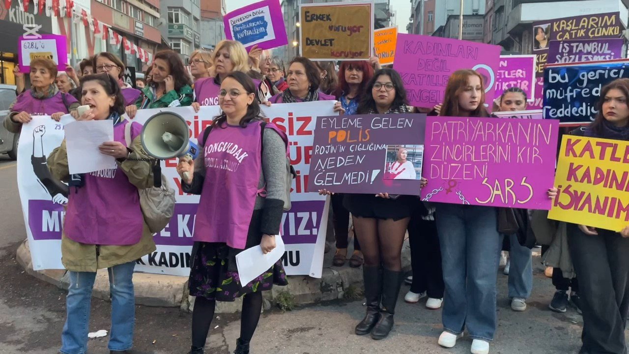 Zonguldak kadın yürüyüşü