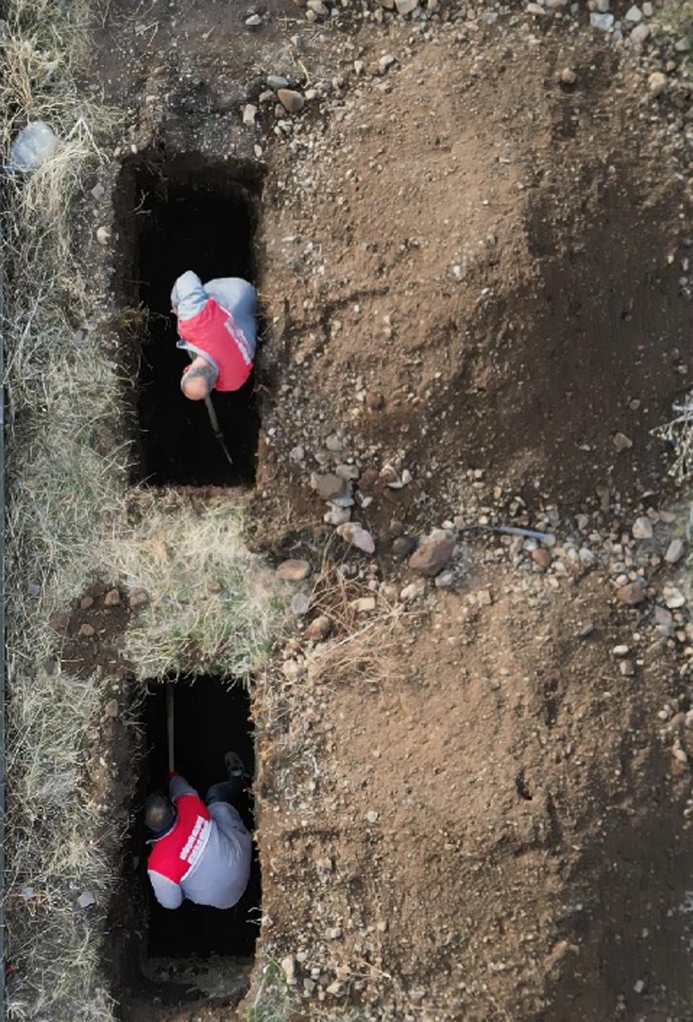 Erzurum Mezar Kazı Çalışmaları