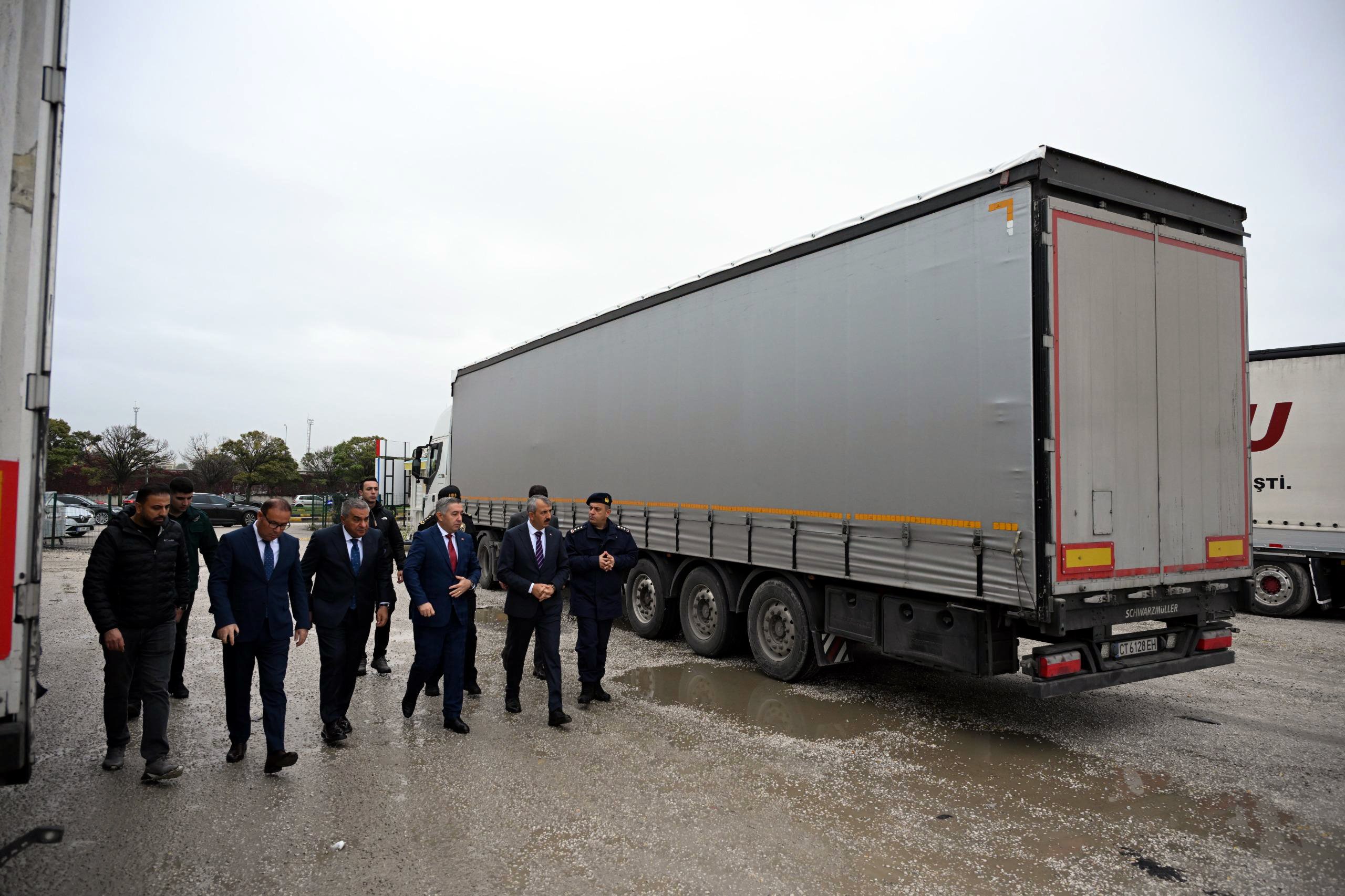 Kapıkule Sınır Kapısı TIR geçişleri