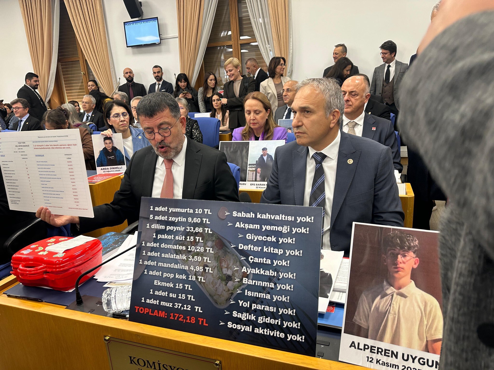 TBMM Plan ve Bütçe Komisyonu toplantısı