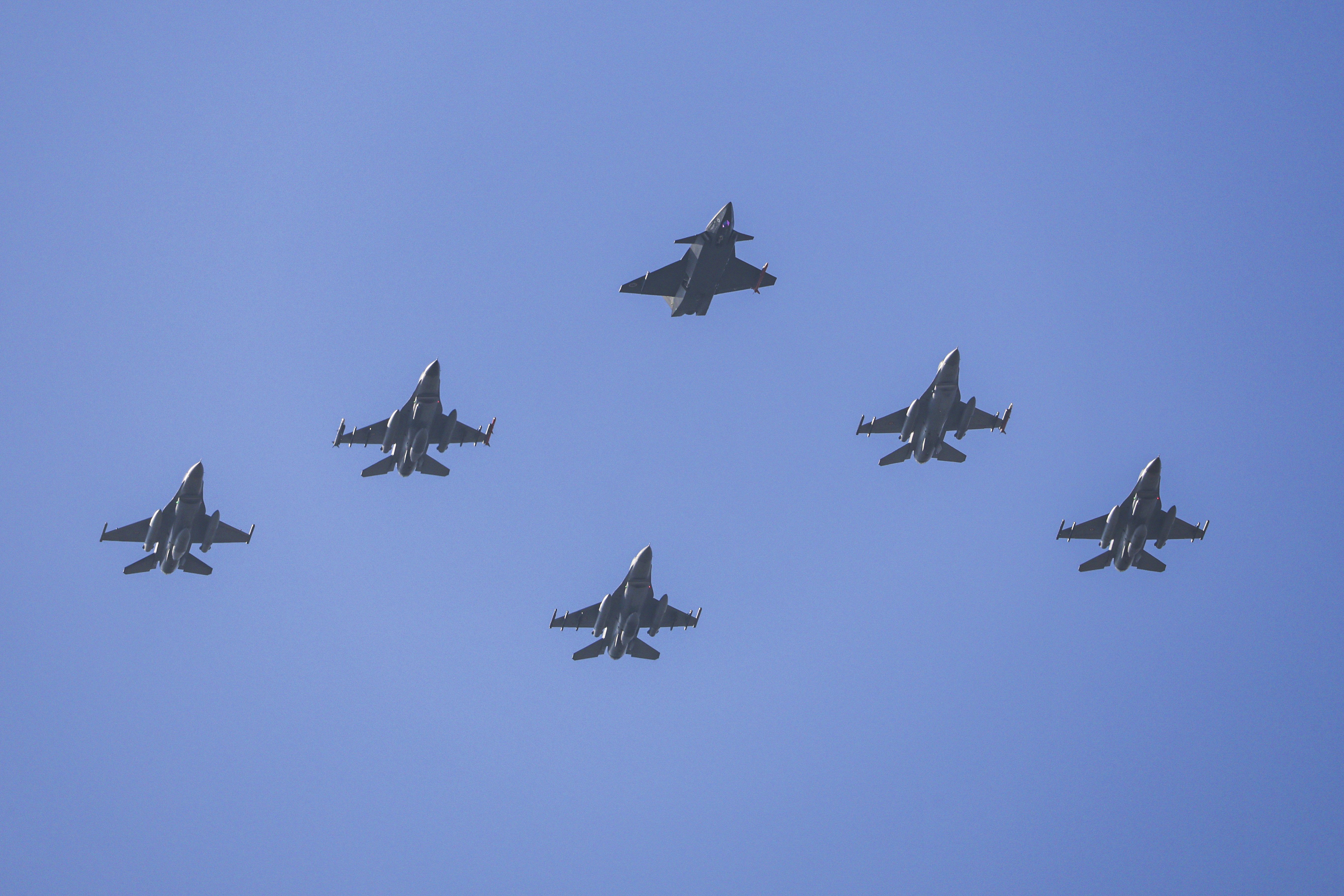 Bayraktar KIZILELMA uçuş görüntüsü