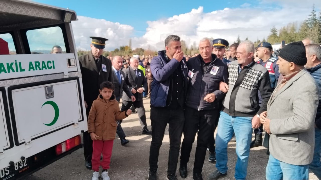 Şehit Astsubay Burak İbbiği cenaze töreni