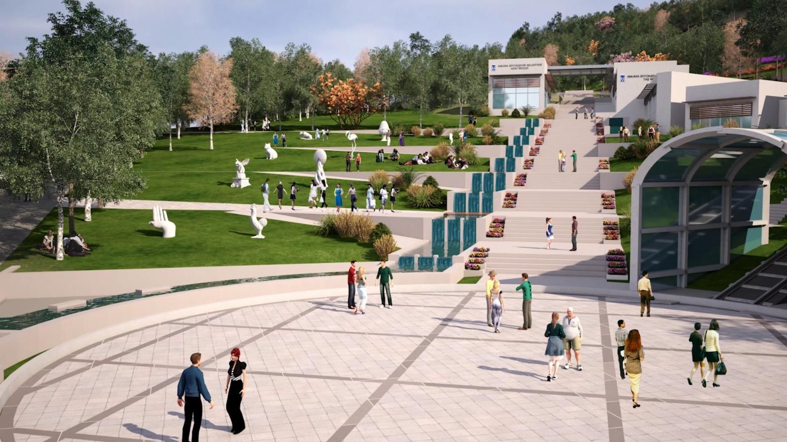 Ankara Büyükşehir Belediyesi 100üncü Yıl Anıtı