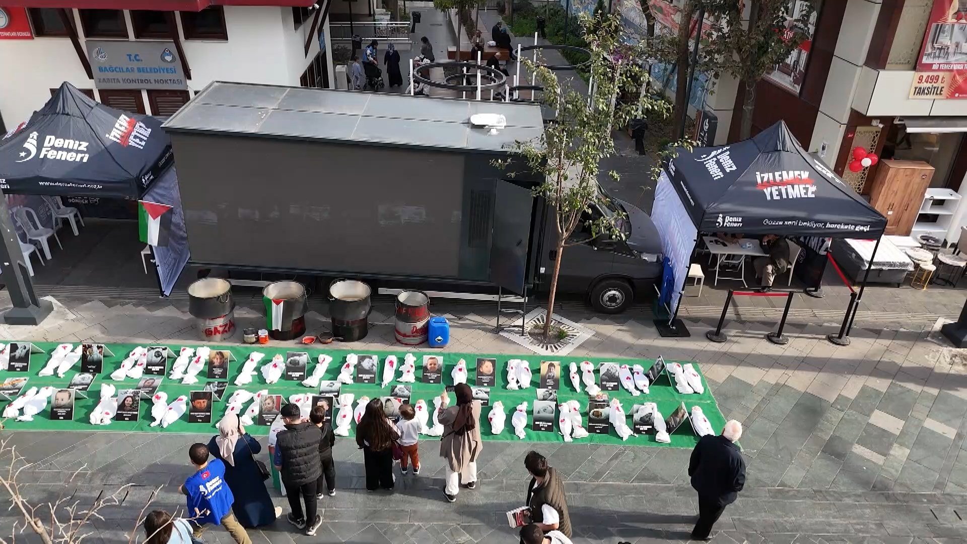 Bağcılar Gazze Dayanışma Etkinliği