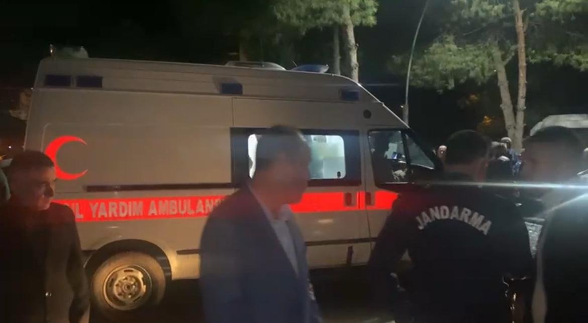 Mahalle sakinleri taziye ziyareti