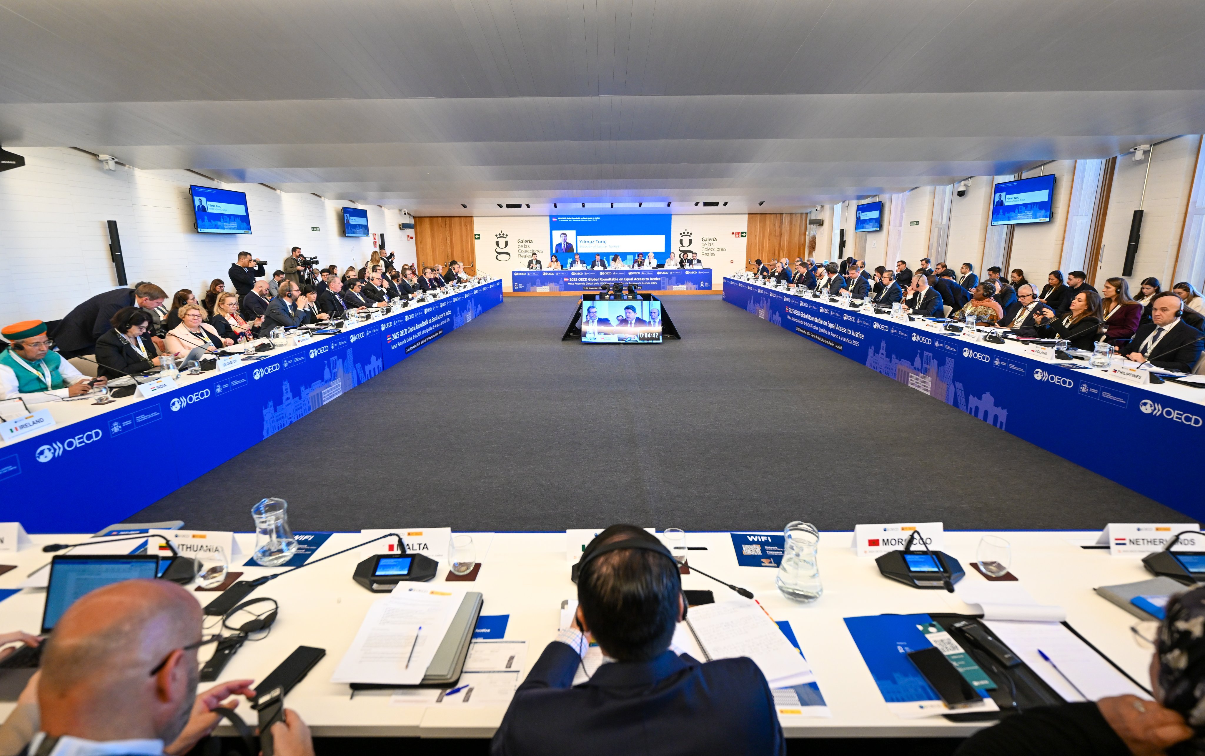 Yılmaz Tunç OECD Toplantısı