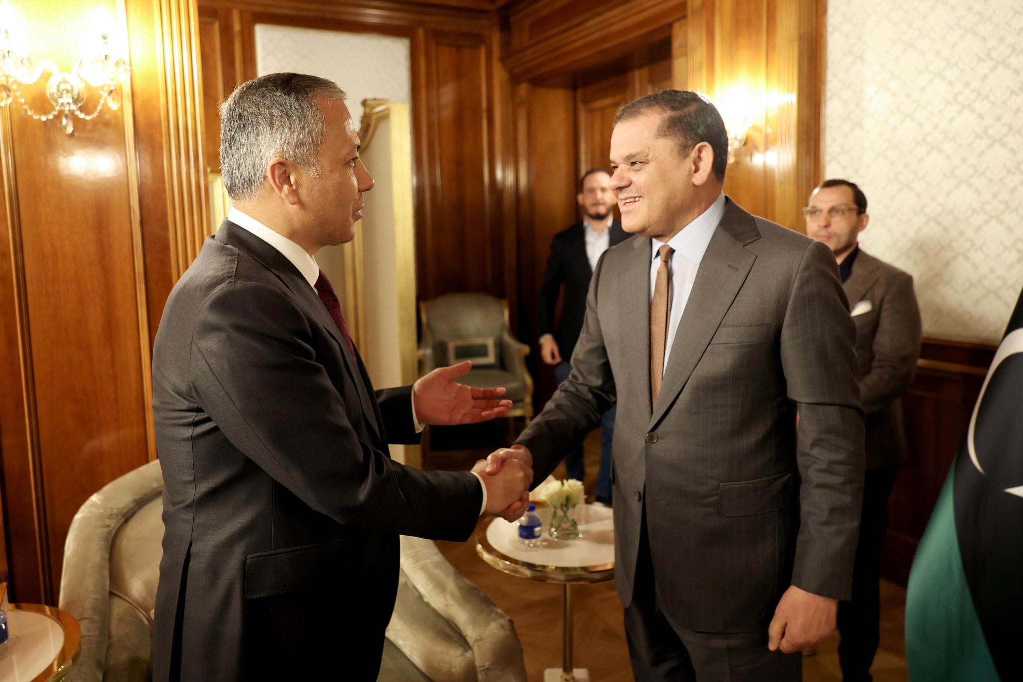 Ali Yerlikaya Libya Başbakanı görüşmesi