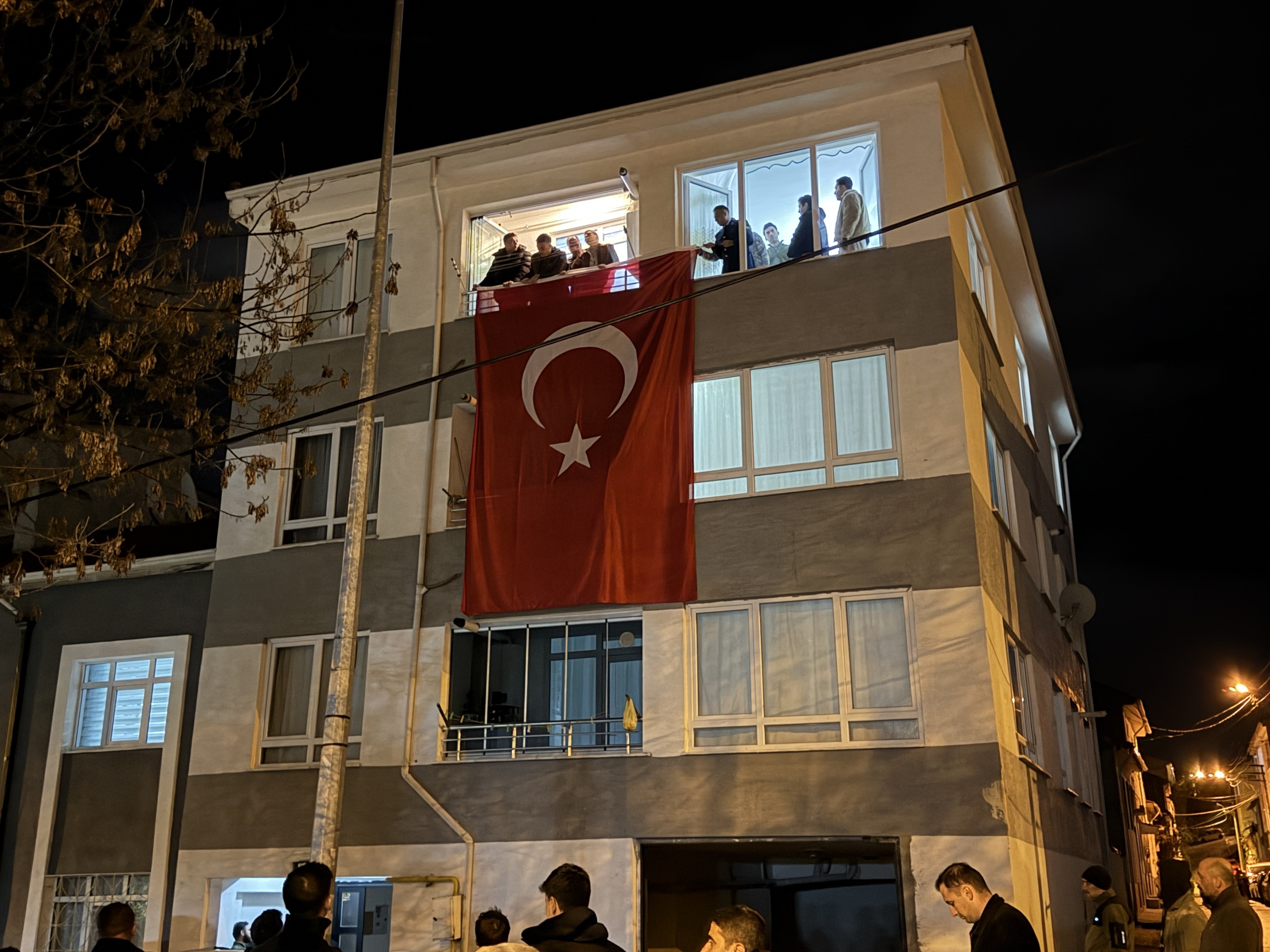 Şehit ailesi taziye