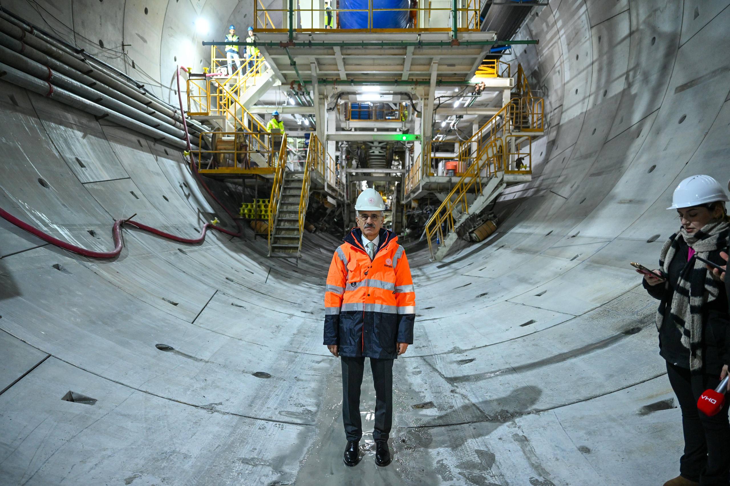 Sarıyer-Kilyos Tüneli İnşaat Çalışmaları