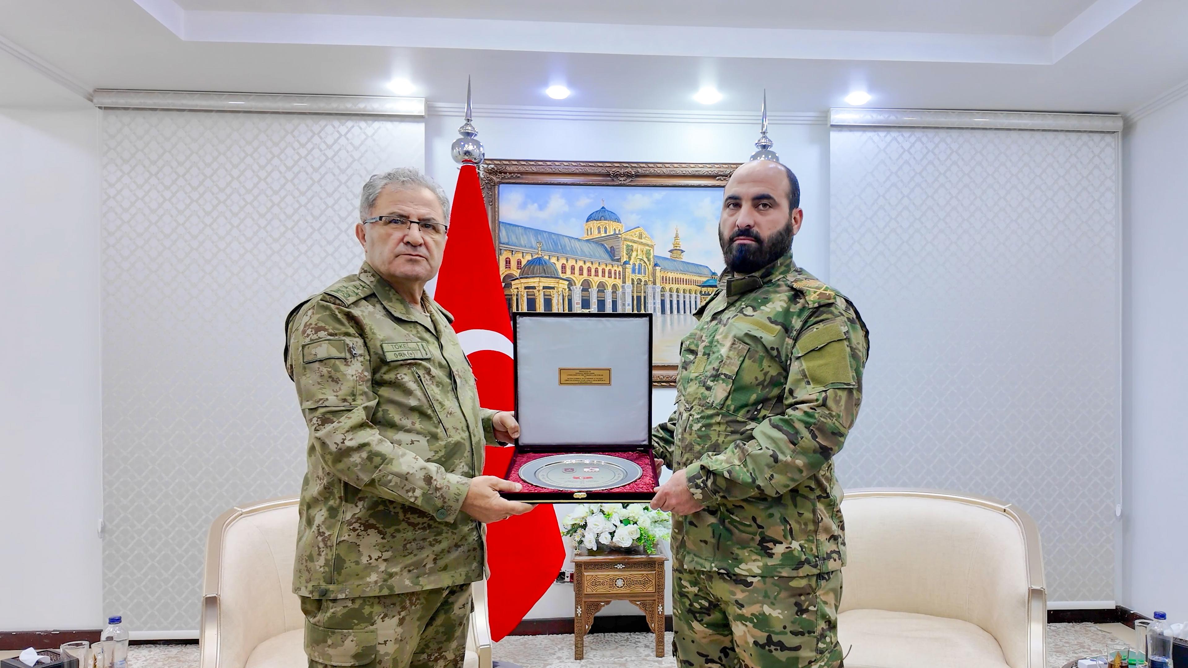 Kara Kuvvetleri Komutanı Orgeneral Metin Tokel Suriye temasları