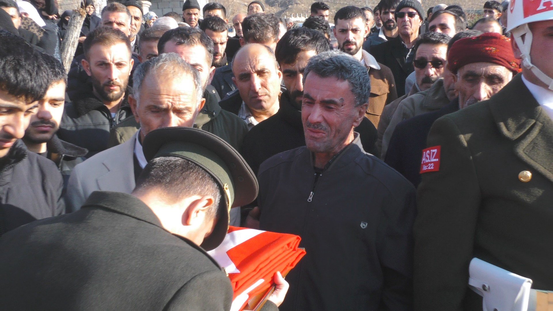 Cenaze töreninden görüntüler