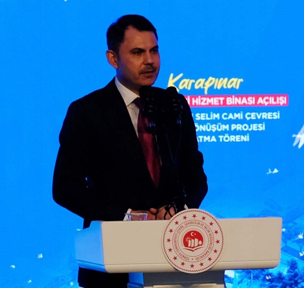 Bakan Kurum Karapınar açılış