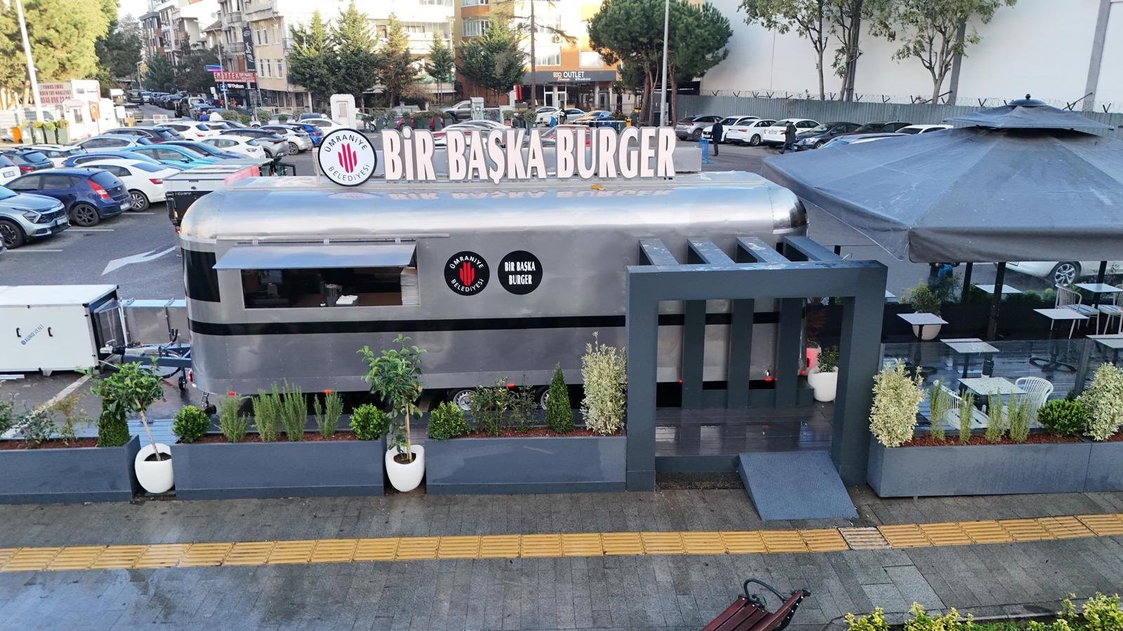 Bir Başka Burger iç mekan