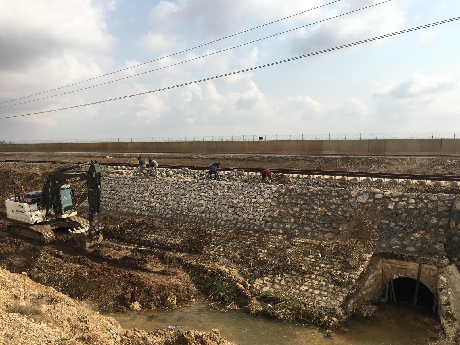 Karkamış-Nusaybin Demiryolu Hattı Çalışmaları